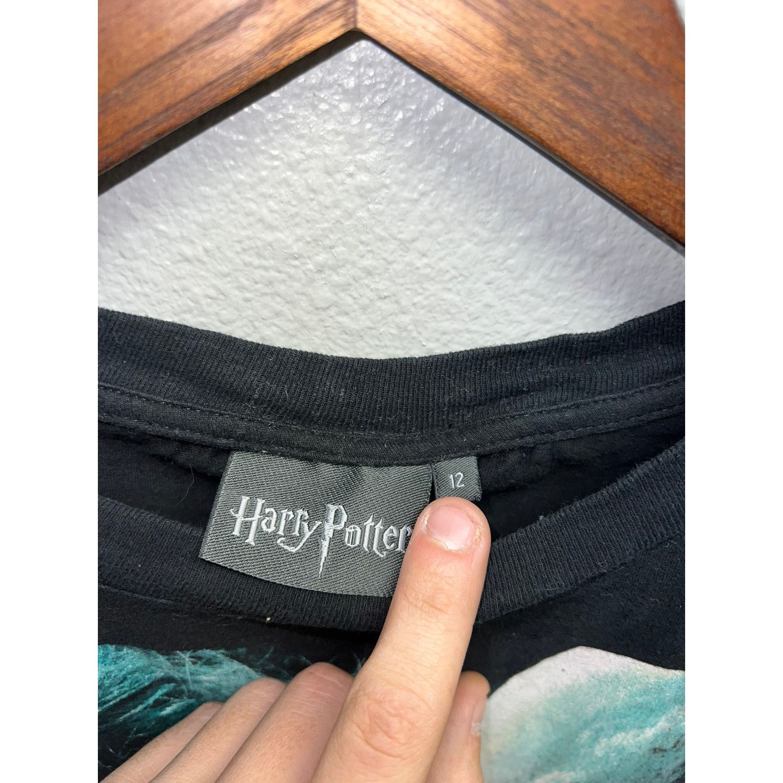 Warner Bros Women's Harry Potter And The Deathly Hollows Voldemort Shirt Size XL / US 12-14 / IT 48-50 - 10 Thumbnail