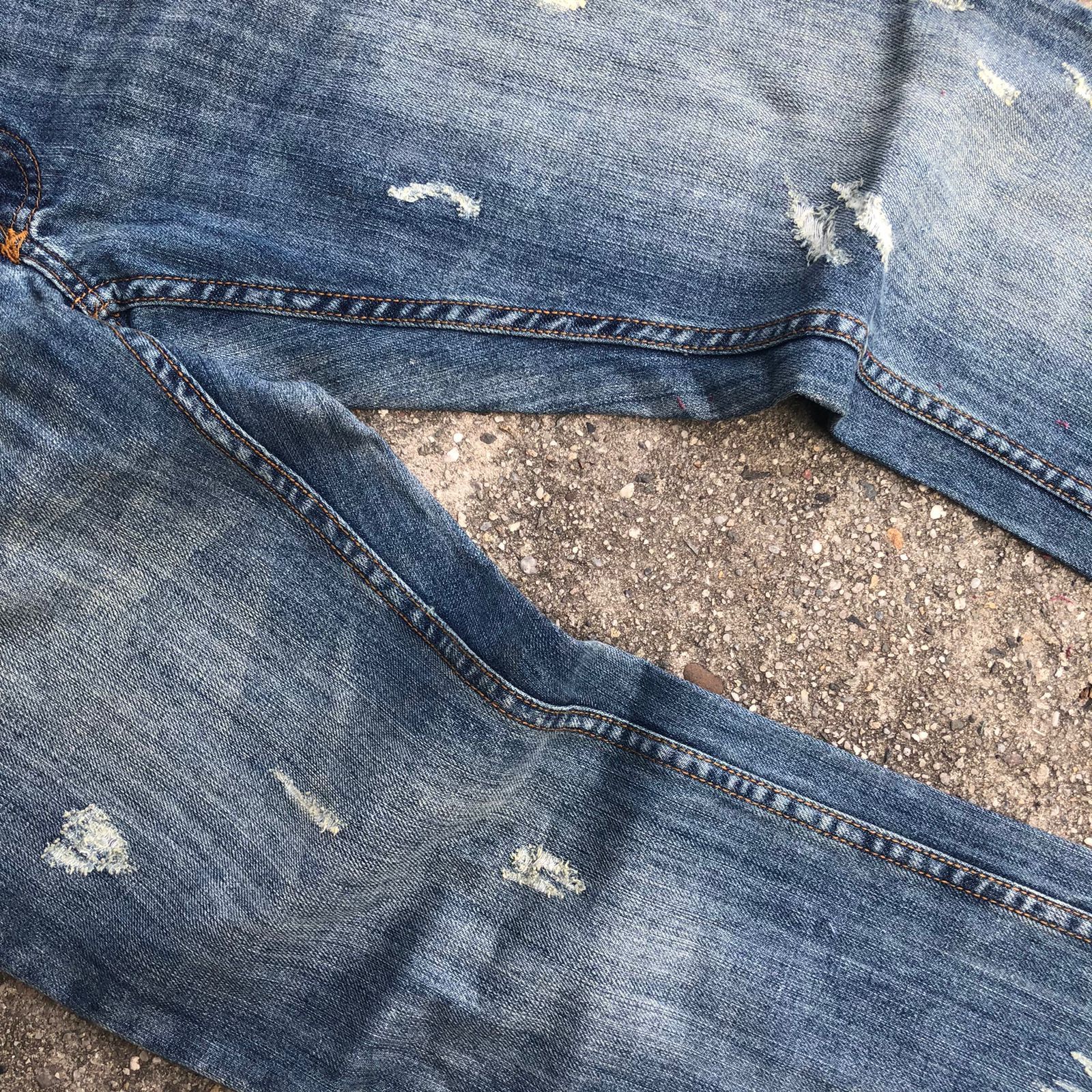 Dolce & Gabbana Dolce Gabbana Distressed Jeans Size US 32 / EU 48 - 7 Thumbnail
