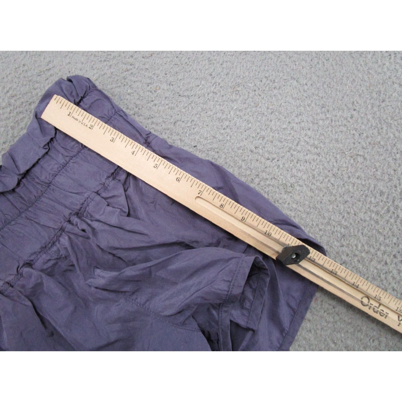 Free People Free People FP Movement Paper Bag Elastic Waist Purple Shorts Size S Stretch Womens Paperbag Style Vintage No Size 28" / US 6 / IT 42 - 5 Thumbnail