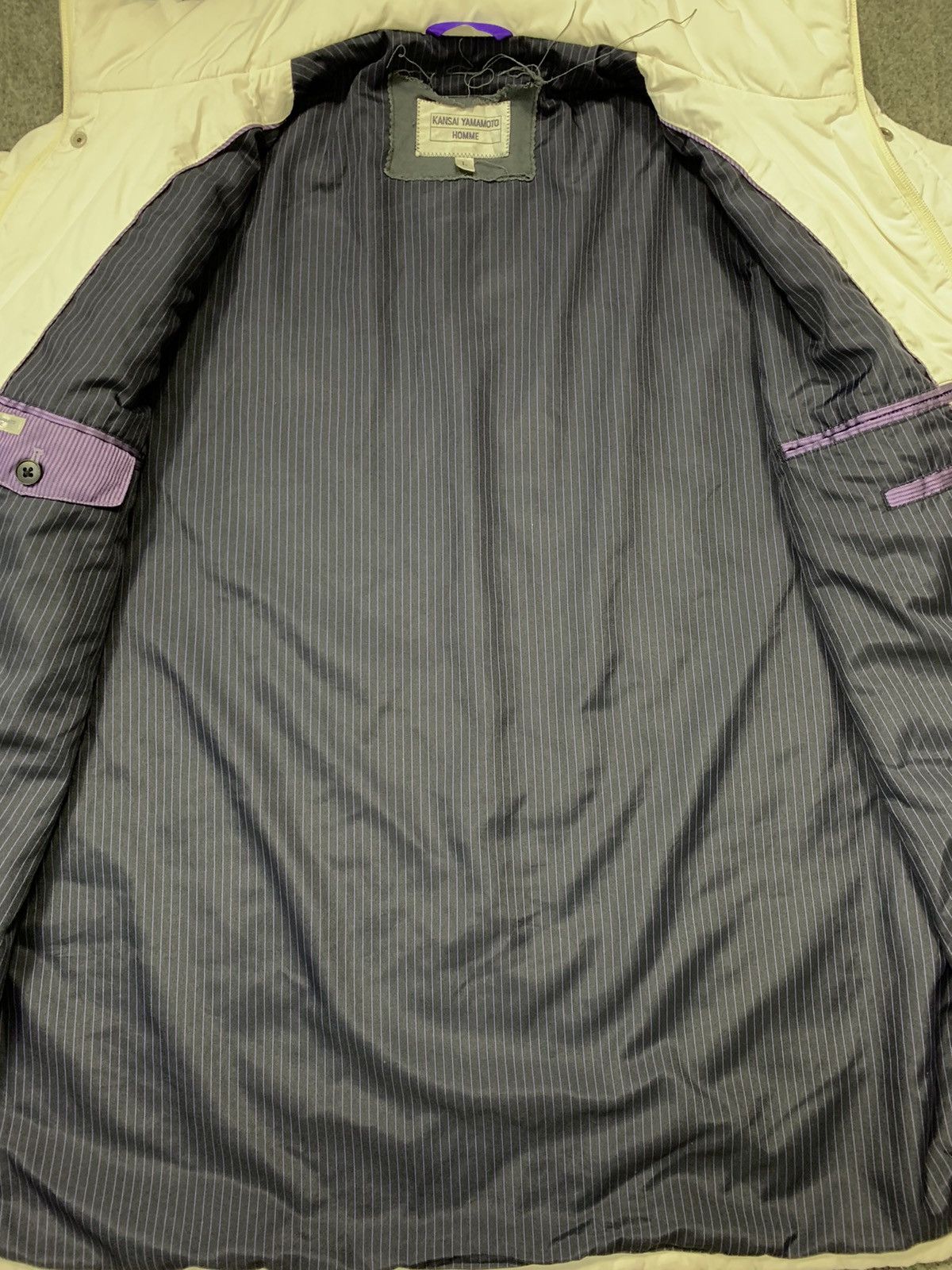 Kansai Yamamoto Hype Kansai Yamamoto Homme Down Puffer Parka Padded Jacket Size US L / EU 52-54 / 3 - 4 Thumbnail