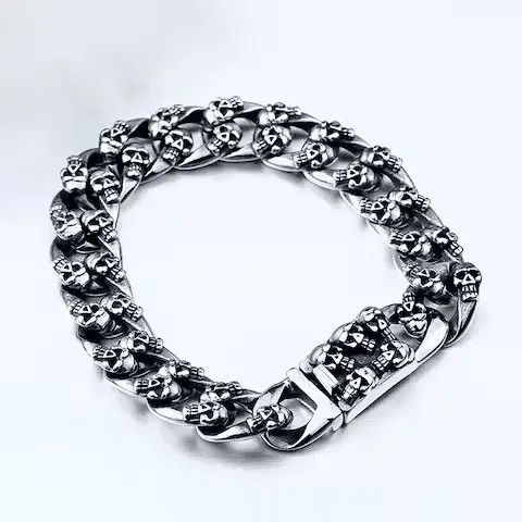 Other Skul Cuban Link Bracelet Size ONE SIZE - 2 Thumbnail