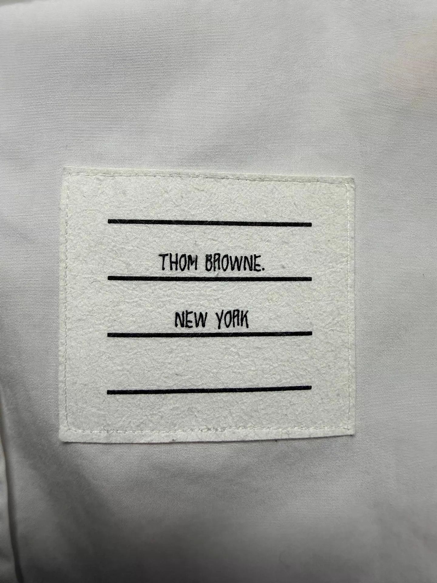 Thom Browne Thom Browne Double Sleeve Tab White Poplin Shirt Size 3 Size US L / EU 52-54 / 3 - 4 Thumbnail