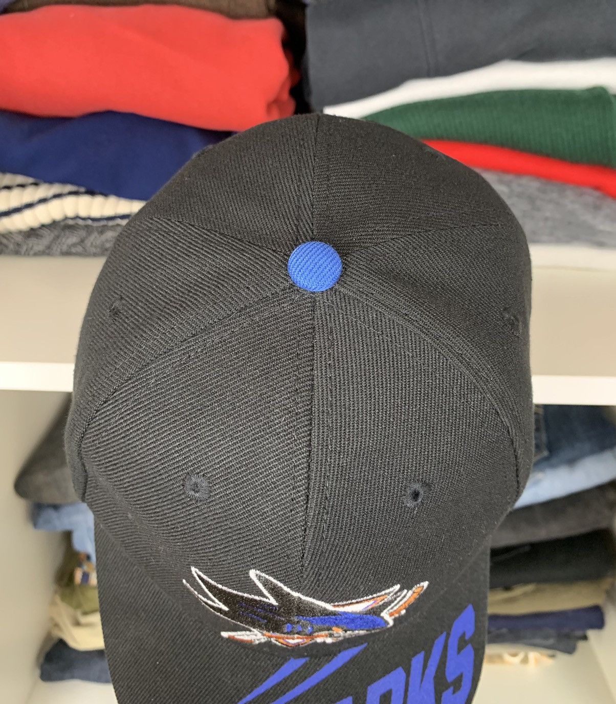NHL × New Era New Era Sharks San Jose NHL Cap Hat Size ONE SIZE - 8 Thumbnail