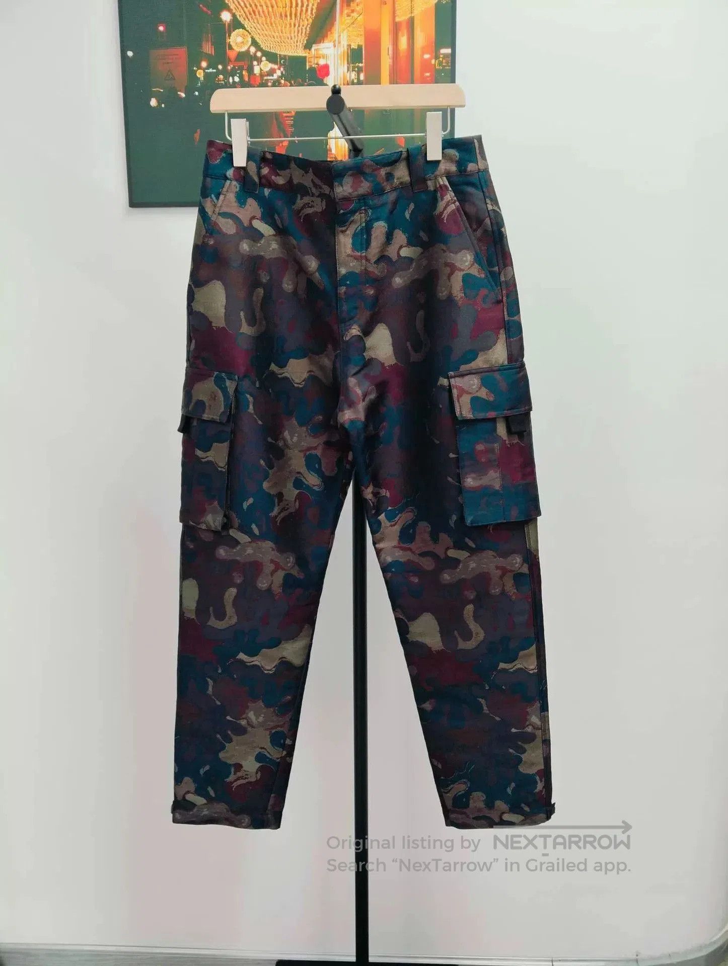 Dior Dior x Peter Doig Camo Cargo Pants. Size US 34 / EU 50 - 1 Thumbnail