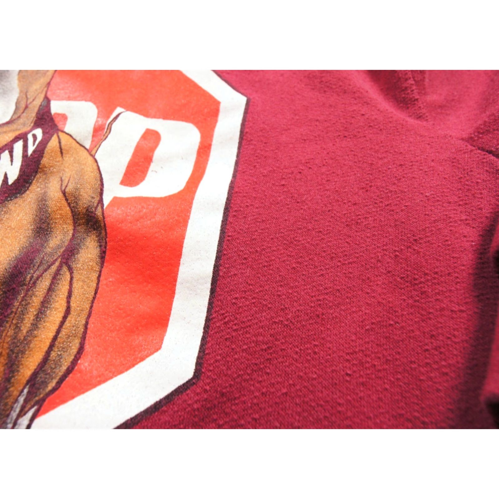 Vintage VINTAGE Dawg Pound Sweatshirt Mens M Red Crewneck 90s Pitbull Dog Sweater Shirt Size US M / EU 48-50 / 2 - 5 Thumbnail
