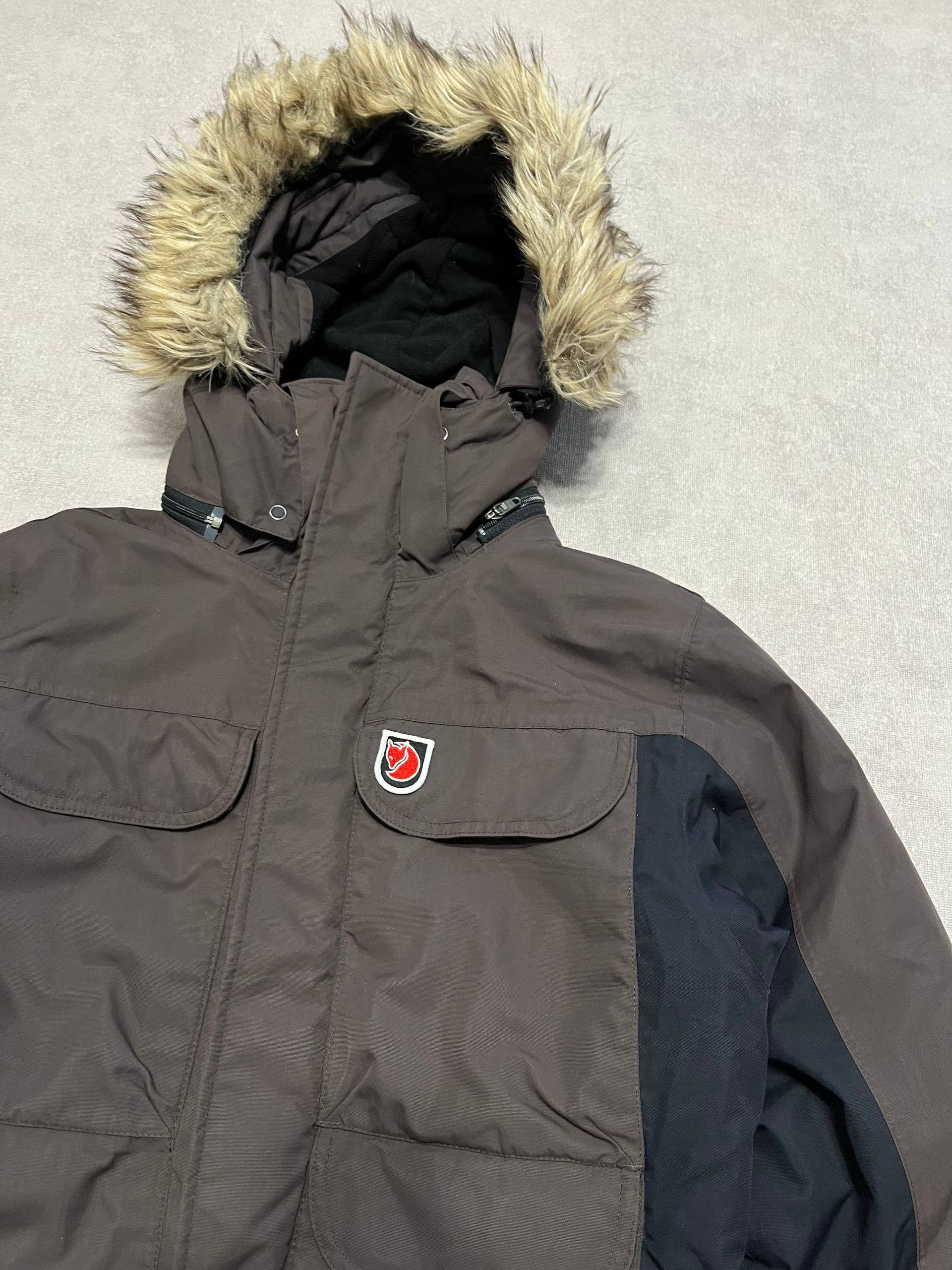 Fjallraven Fjallraven Womens Parka Kodiak Jacket Fur Nuuk Brown Sz Xs Size XS / US 0-2 / IT 36-38 - 3 Thumbnail