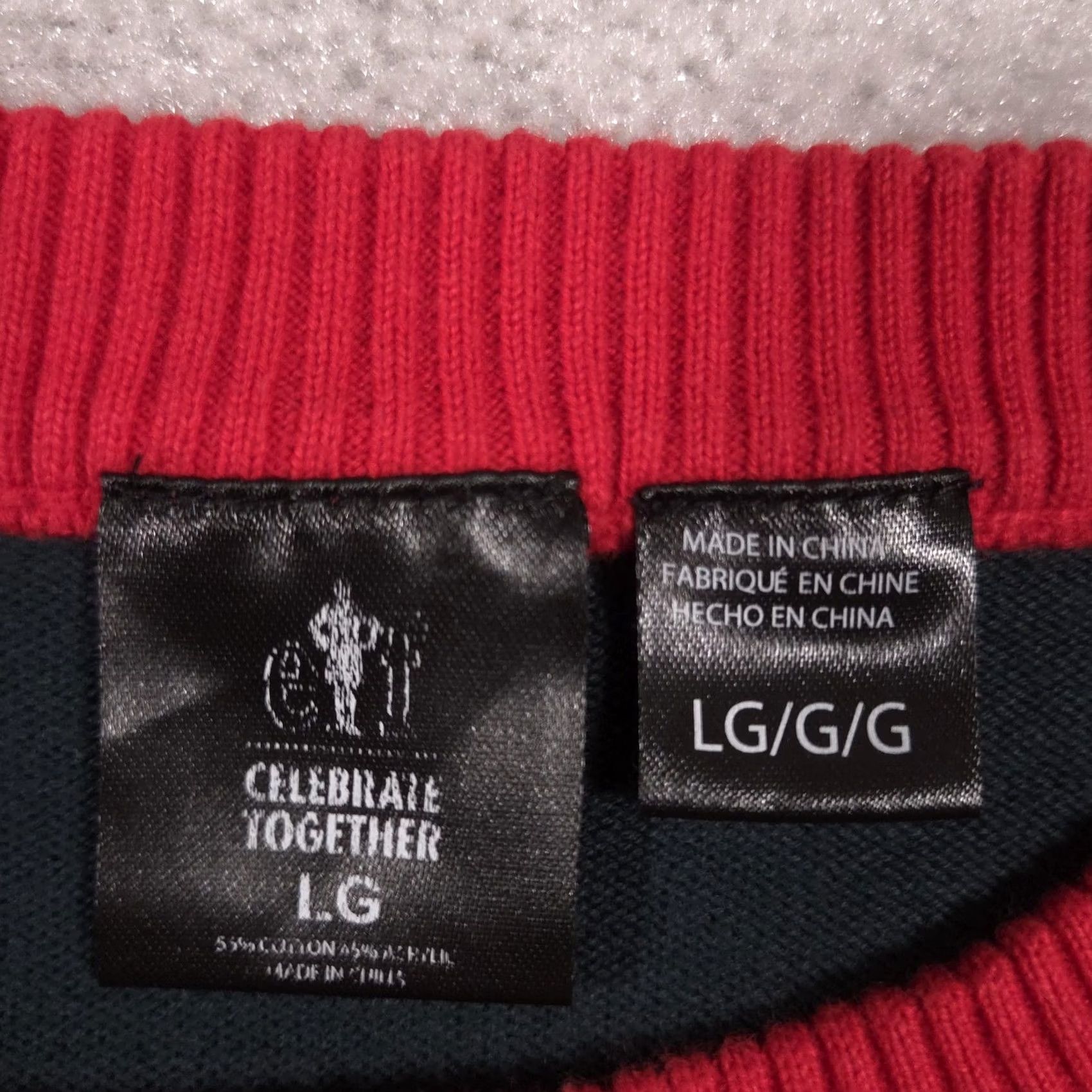 Vintage VINTAGE Celebrate Together Sweater Mens L Buddy the Elf Santa OMG Ugly Christmas Size US L / EU 52-54 / 3 - 5 Thumbnail