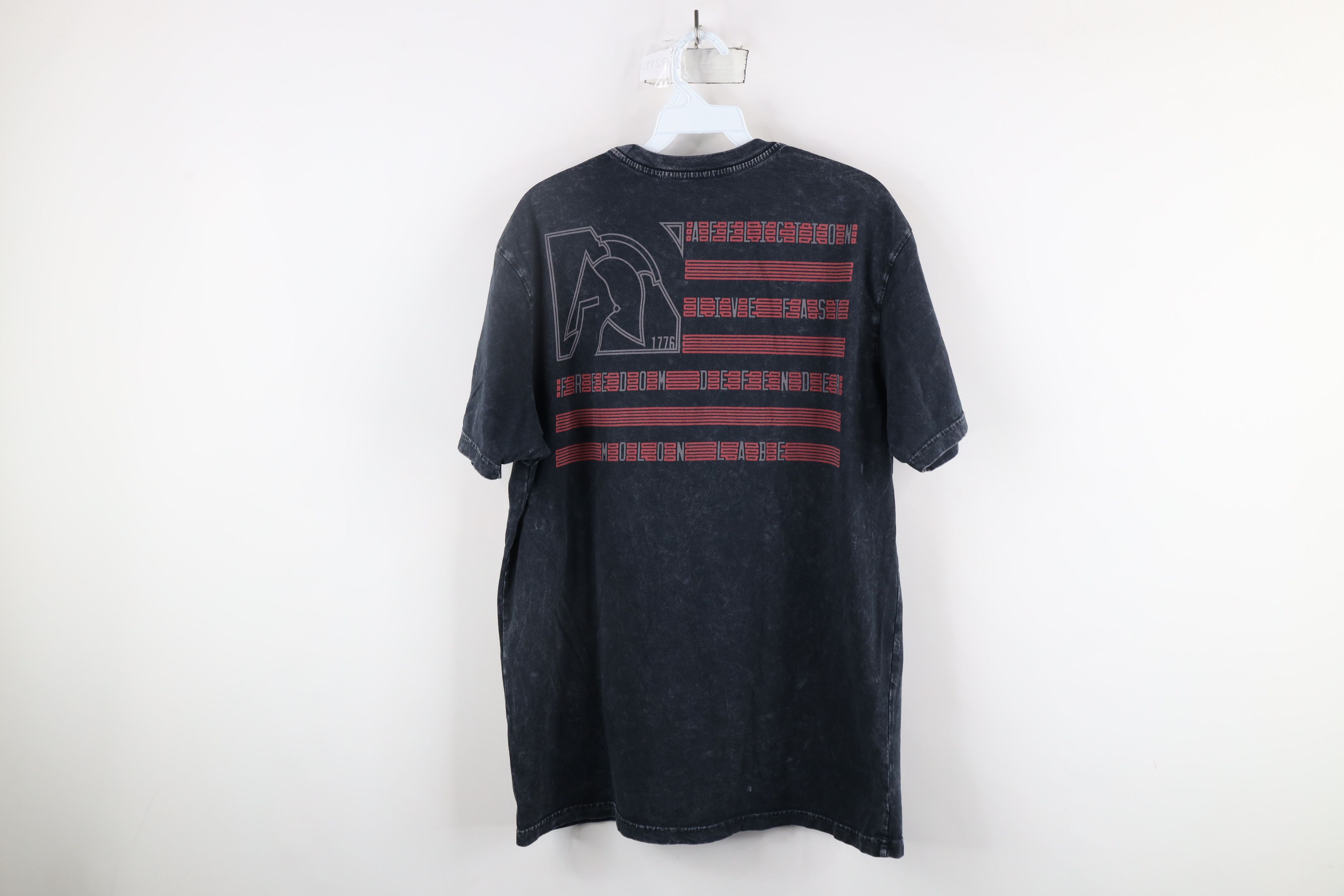 Affliction × Vintage Vintage Affliction MMA Molon Labe Spartans Skull T-Shirt USA Size US L / EU 52-54 / 3 - 11 Thumbnail