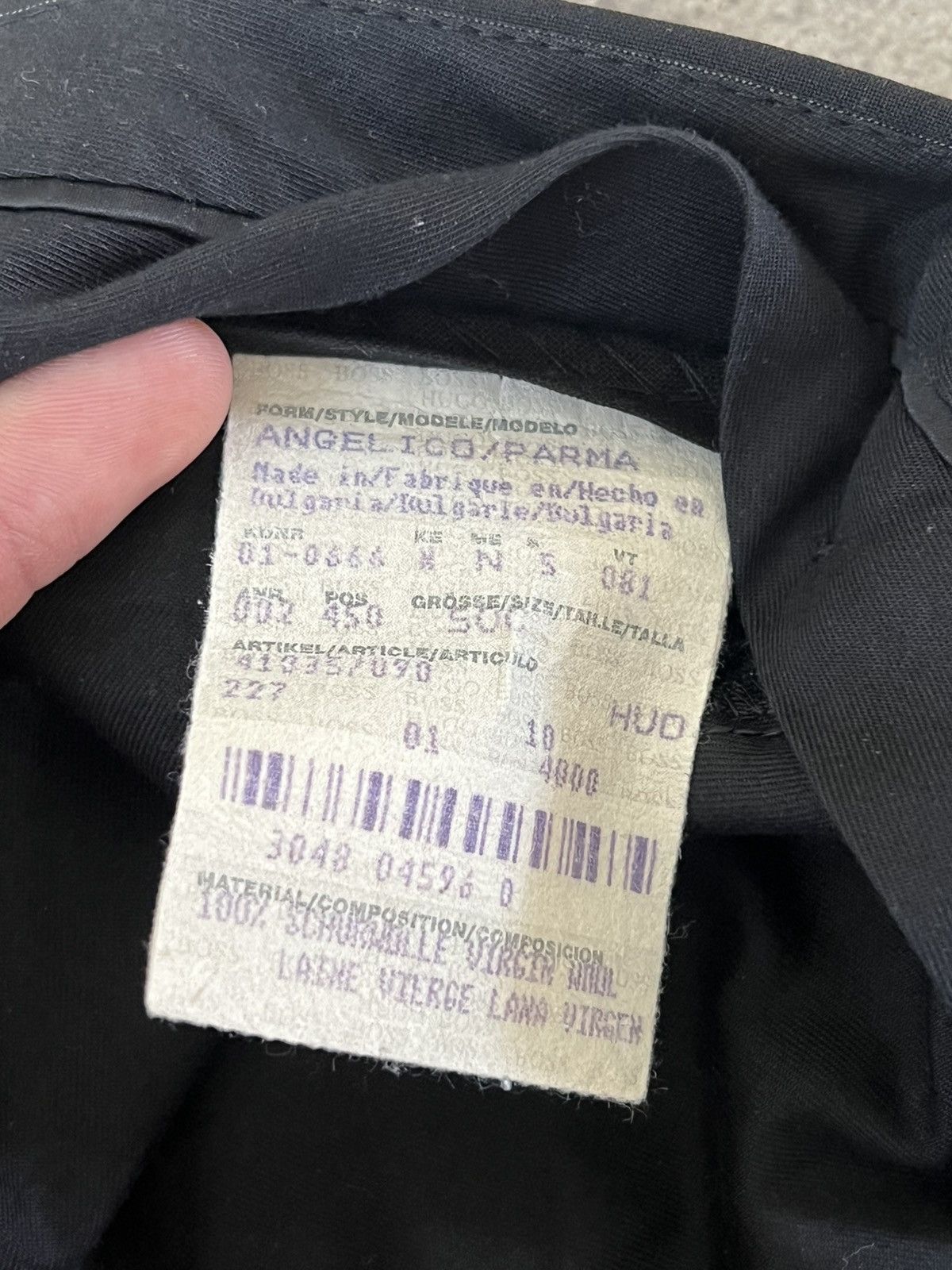 Hugo Boss Men’s Classic Suits Hugo Boss Business Jacket + Pants Size 44R - 9 Thumbnail