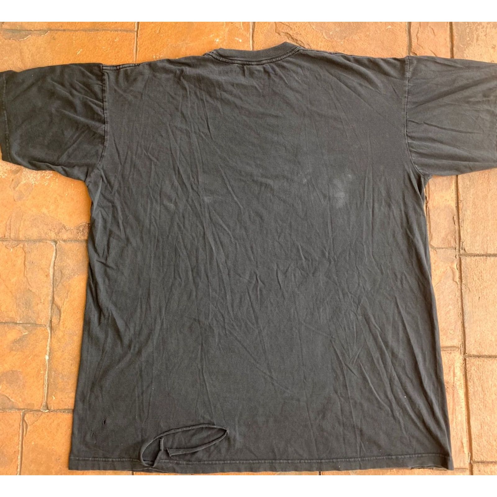 Vintage VINTAGE Allen Iverson Slam Magazine Cover Promo Black T Shirt 5XL Size US XXL / EU 58 / 5 - 4 Thumbnail