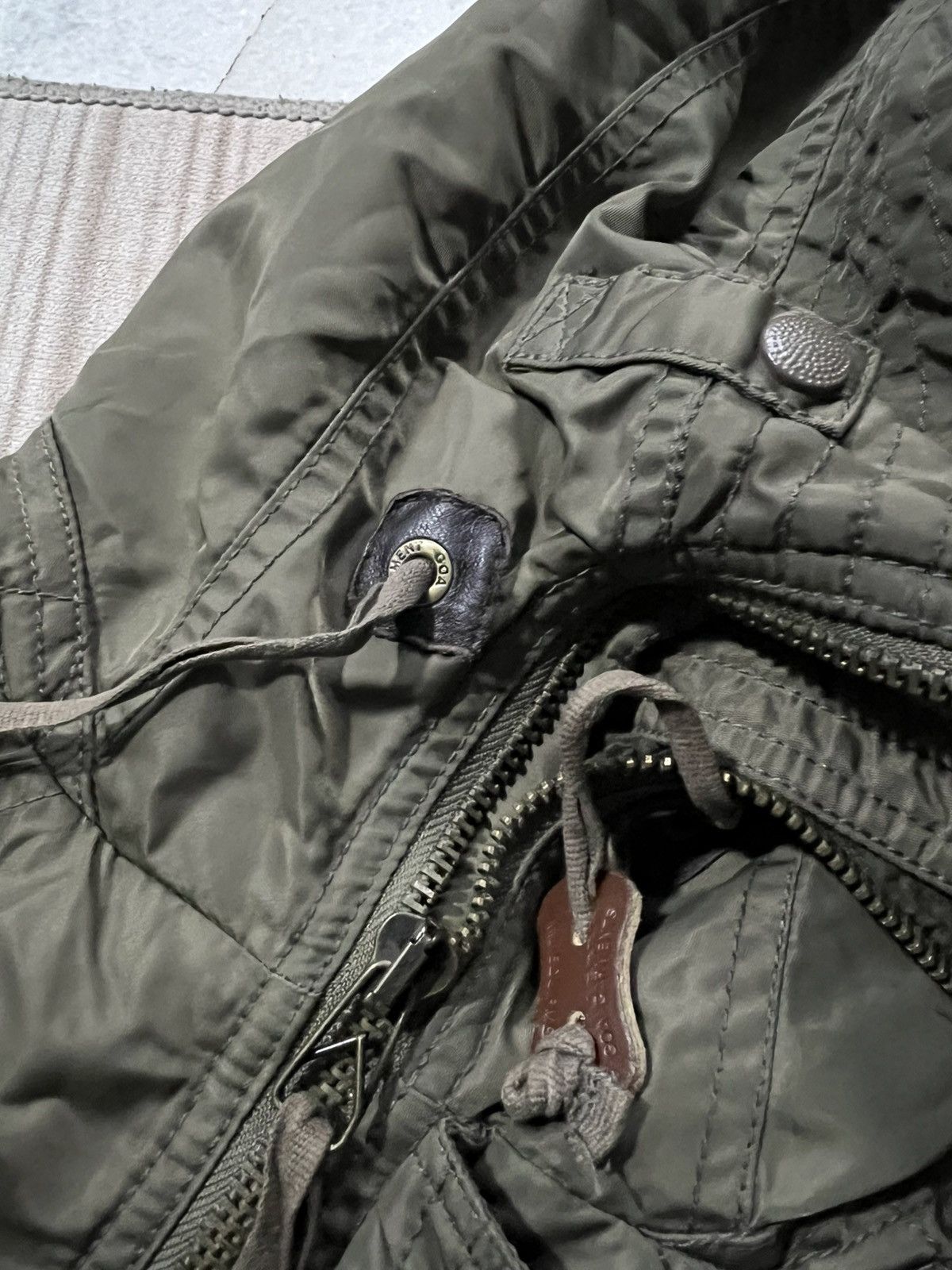 If Six Was Nine × Le Grande Bleu (L.G.B.) Vintage 2000’s G.O.A Military Parka Fur Jacket Size US S / EU 44-46 / 1 - 16 Thumbnail