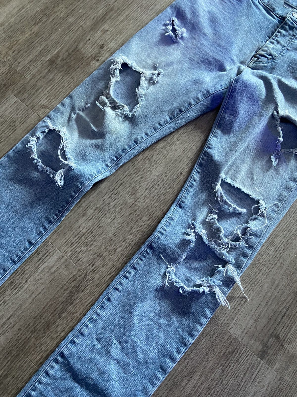 Saint Laurent Paris Saint laurent D02 crash denim Size US 31 - 2 Thumbnail