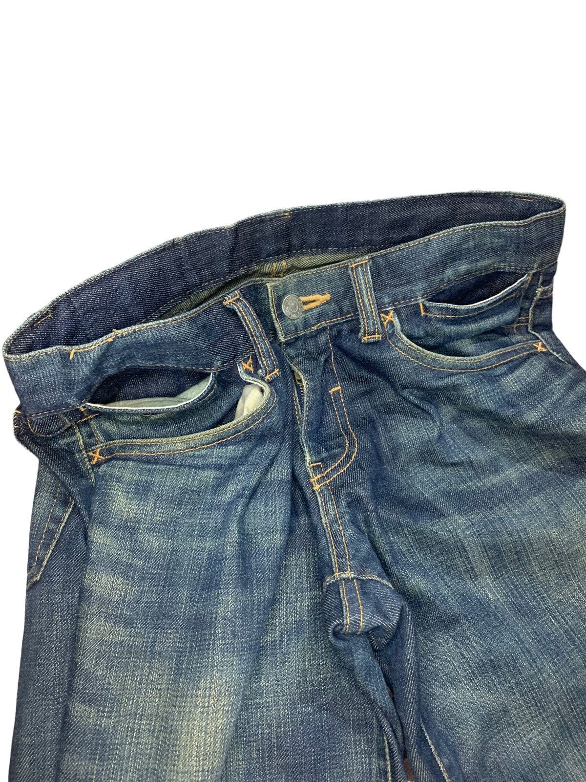 Tornado Mart Tornado Mart 6 pocket mud wash flare denim jeans Size US 30 / EU 46 - 4 Thumbnail
