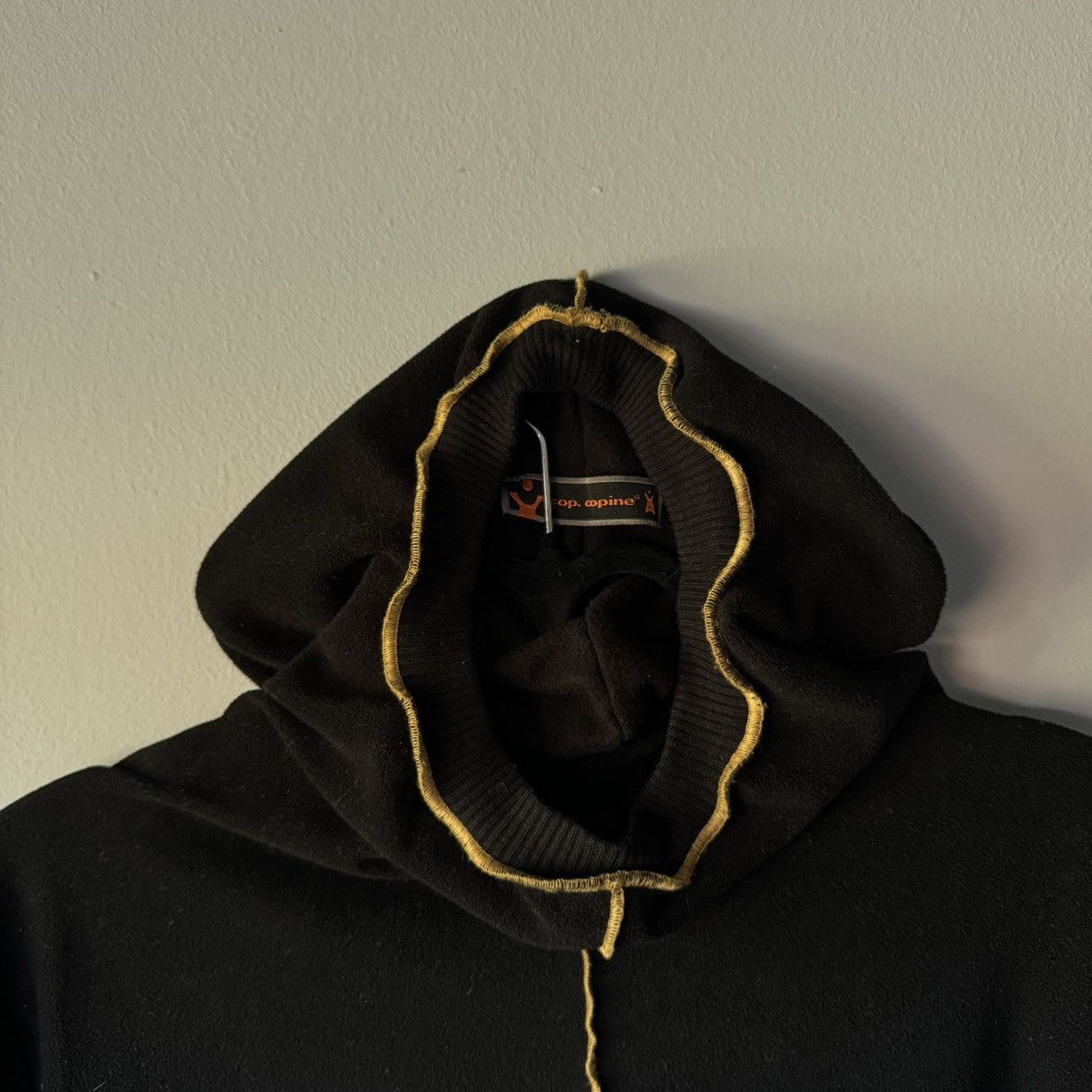 Vintage Vintage Cop Copine Fleece Hoodie Avant Garde Sweatshirt Size M / US 6-8 / IT 42-44 - 5 Thumbnail