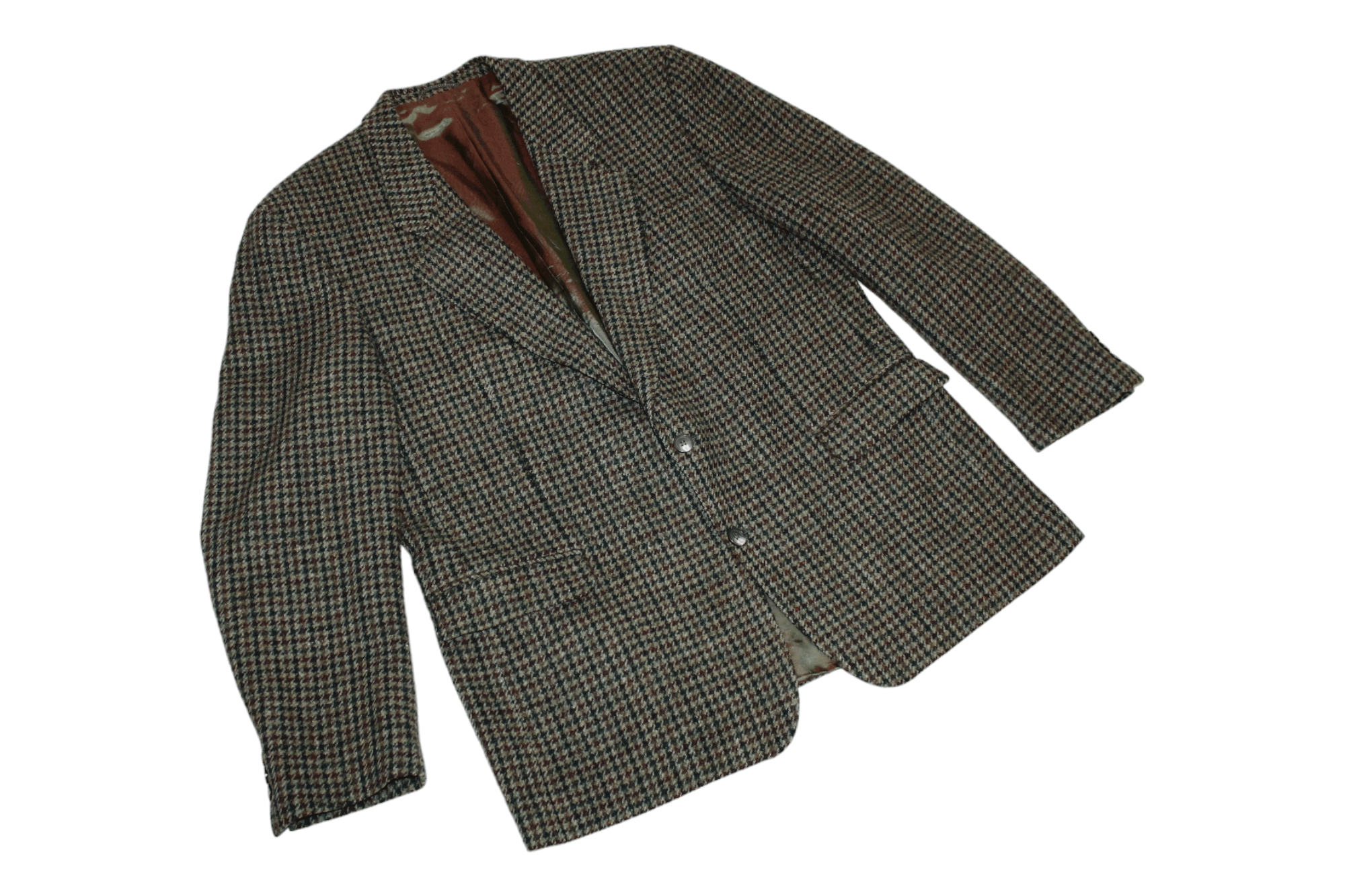 Harris Tweed VTG Harris Tweed x Konen x Teller Austria Handwoven Coat Size US XXL / EU 58 / 5 - 6 Thumbnail
