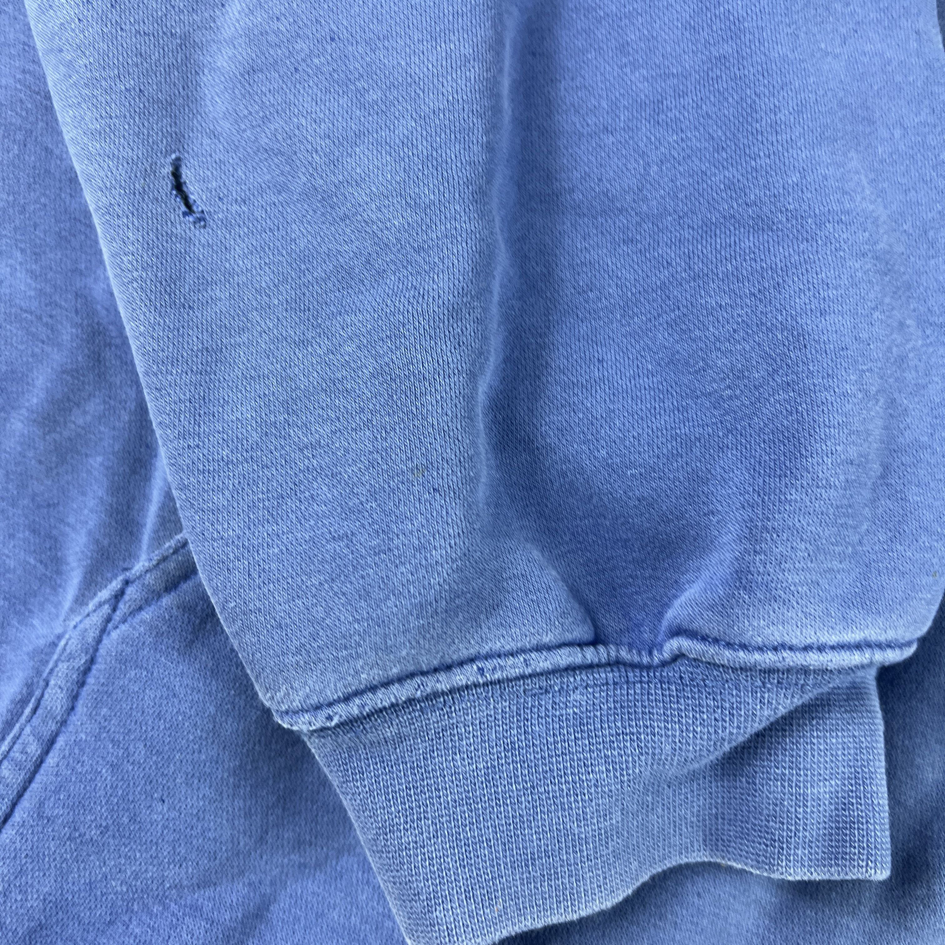 NFL × Reebok Y2K Reebok New York Giants Sweatshirt Blue Thrashed Hoodie Size US XXL / EU 58 / 5 - 3 Thumbnail