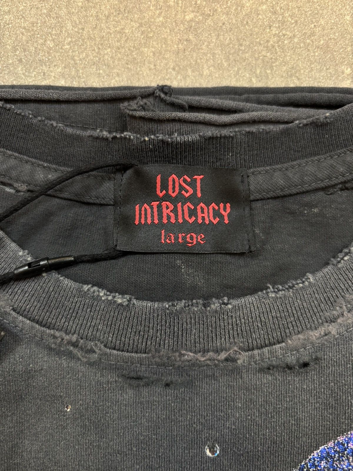 LOST INTRICACY Lost Intricacy Forbidden Love Longsleeve, Black Size US L / EU 52-54 / 3 - 8 Thumbnail