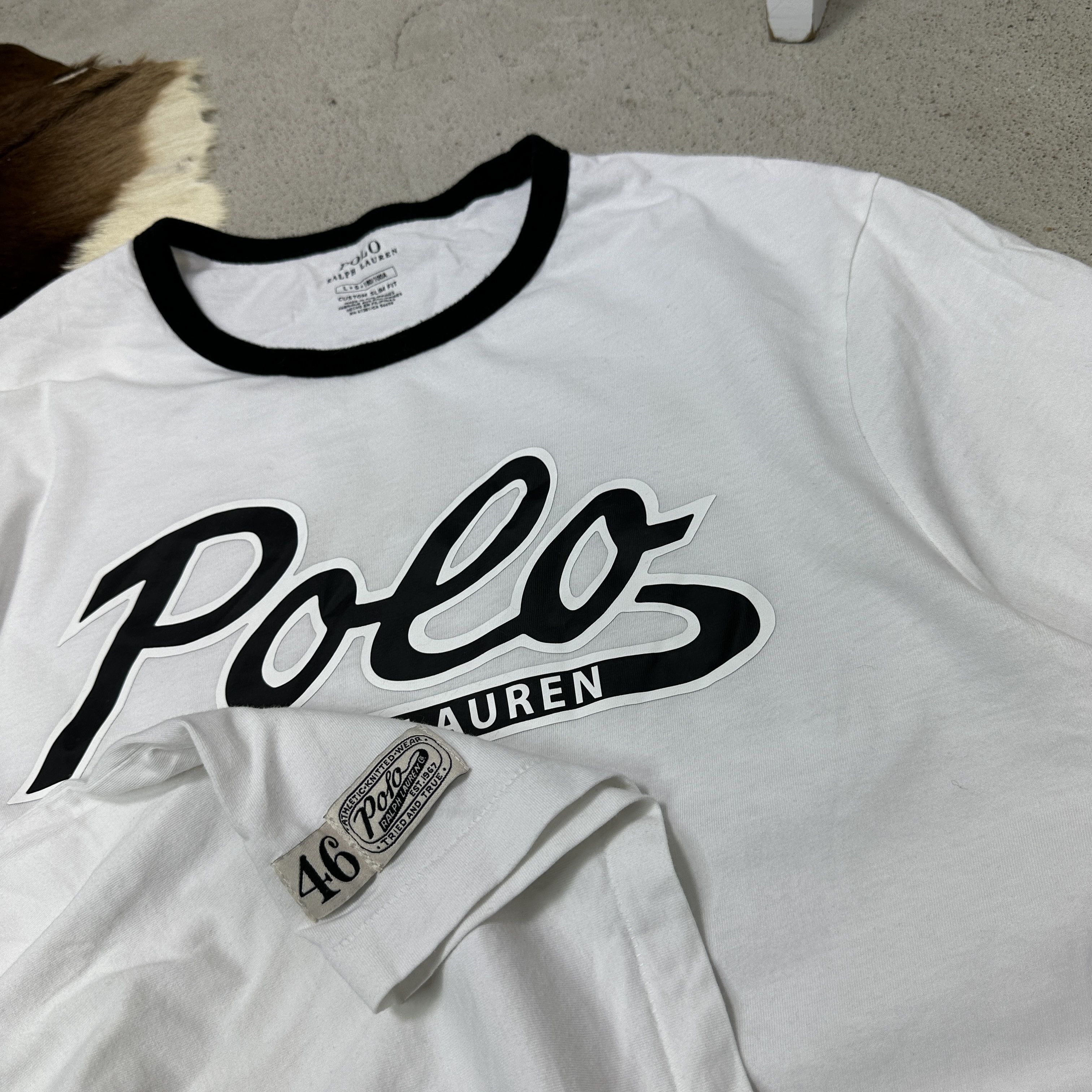 Polo Ralph Lauren Vintage Streetwear Old Money Polo Ralph Lauren T-shirt Y2K Size US L / EU 52-54 / 3 - 3 Thumbnail