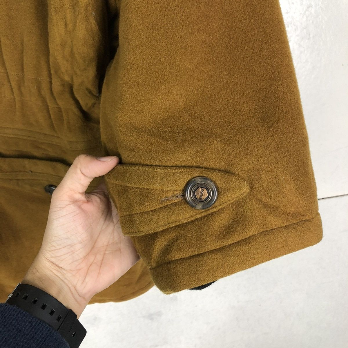 Hugo Boss 🔥VINTAGE HUGO BOSS MADE IN ITALY BIKER JACKET MULTI POCKETS Size US M / EU 48-50 / 2 - 17 Thumbnail