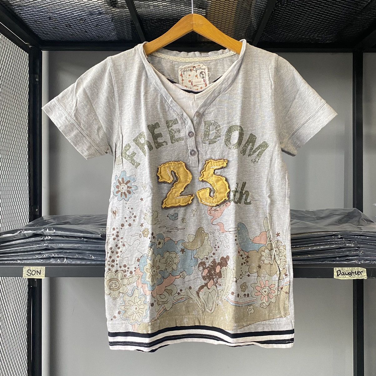 If Six Was Nine × Japanese Brand × Le Grande Bleu (L.G.B.) Freedom Japanese Style Double Layer Striped Tees Size US L / EU 52-54 / 3 - 1 Thumbnail