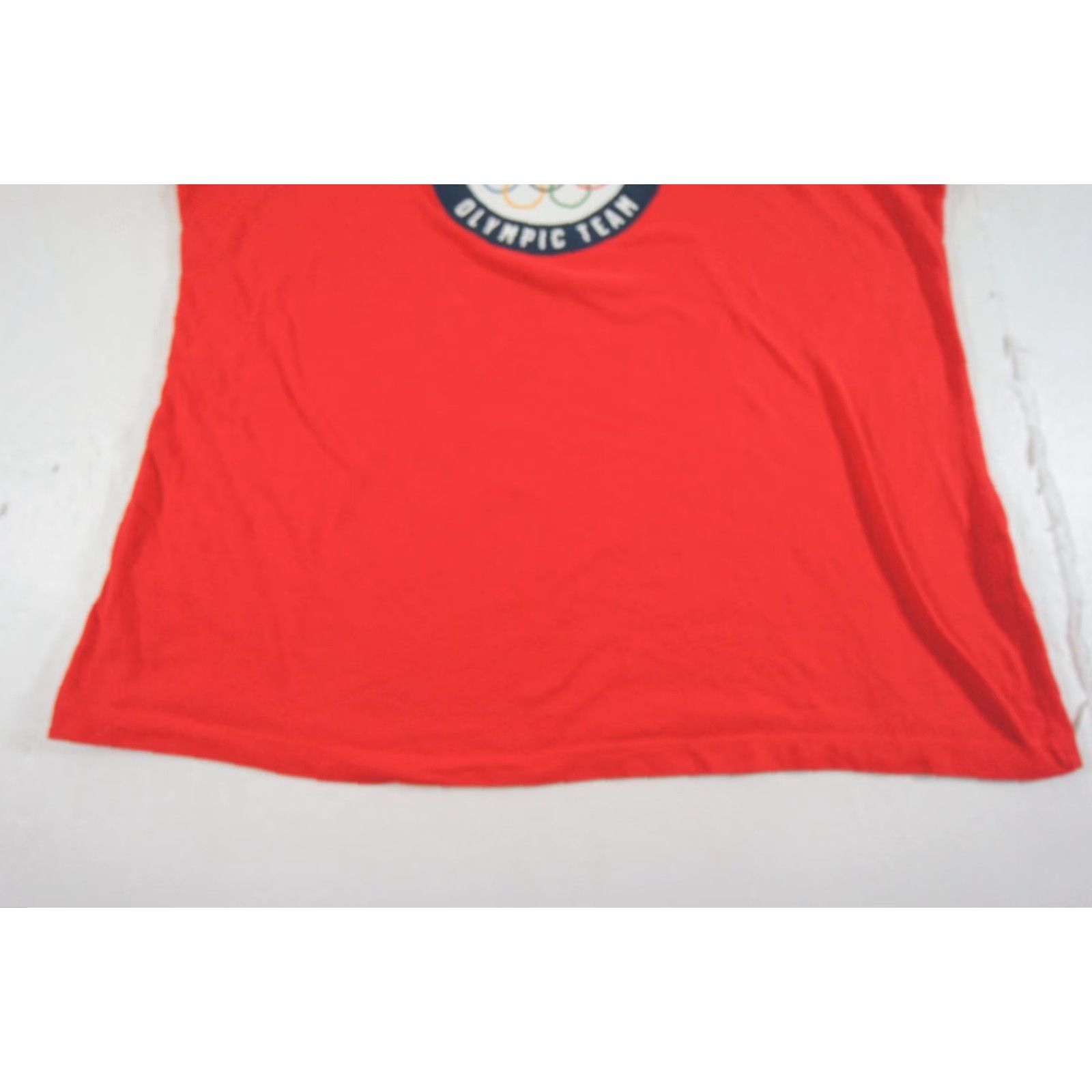Nike Nike Shirt Women XL Red Dri-Fit Olympic Team USA T‑Shirt Short Sleeve Swoosh Casual Mens/Womens Size XL / US 12-14 / IT 48-50 - 3 Thumbnail