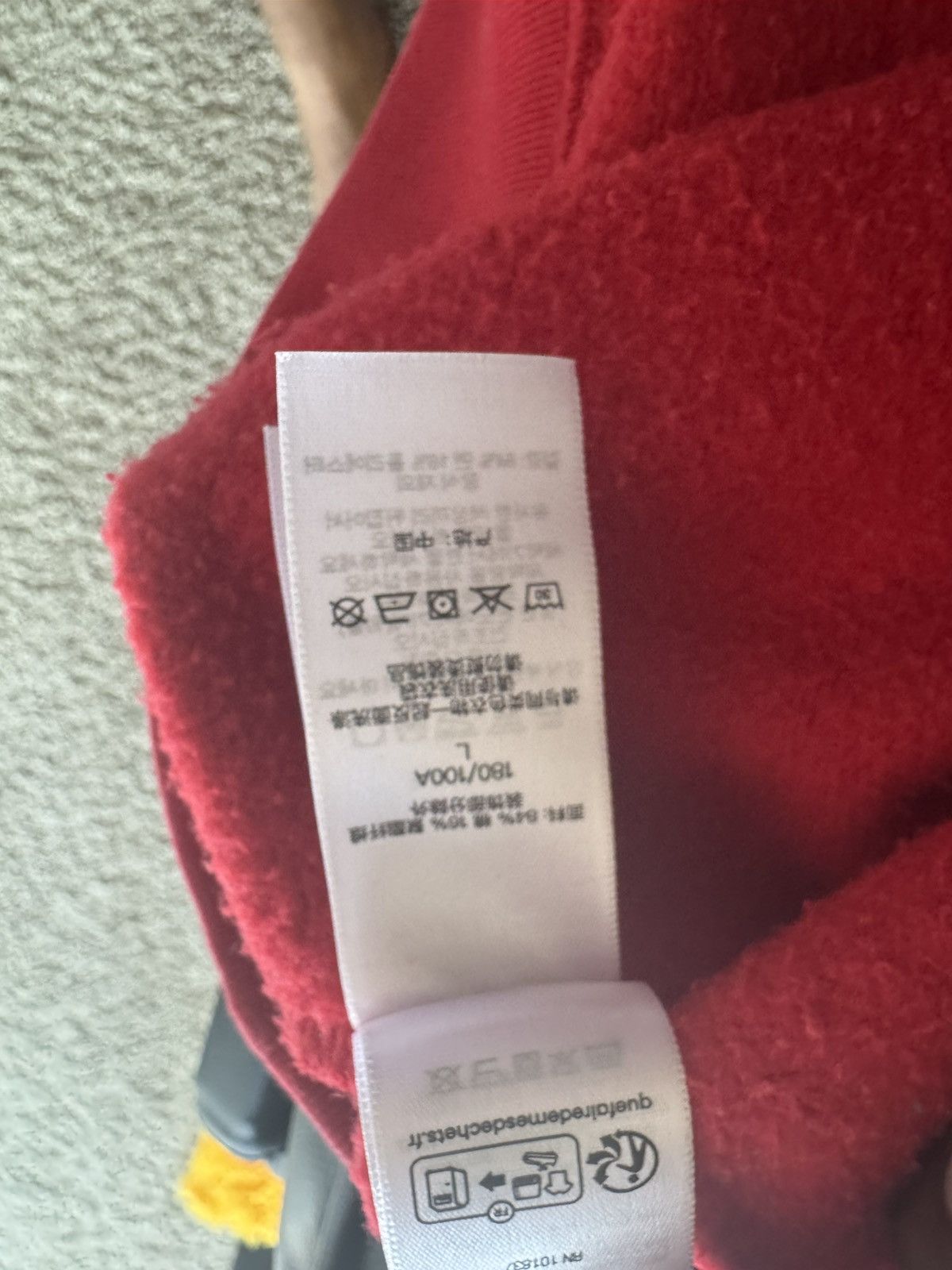 Supreme Red Supreme Champions Studded Hoodie Sz L Size US L / EU 52-54 / 3 - 9 Thumbnail