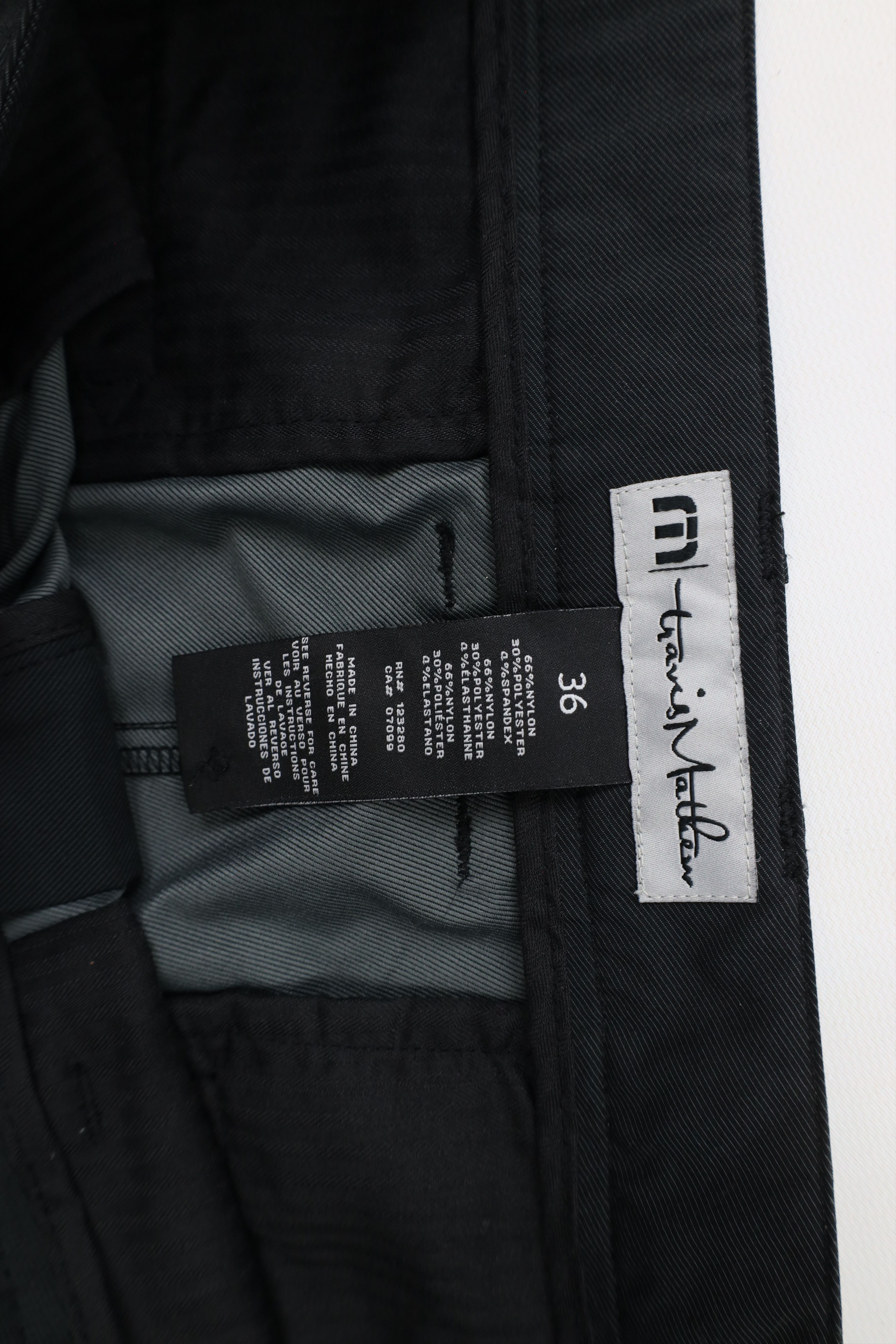 TravisMathew × Vintage Travis Mathew Open To Close Golf Chino Pants Charcoal Gray Size US 36 / EU 52 - 6 Thumbnail