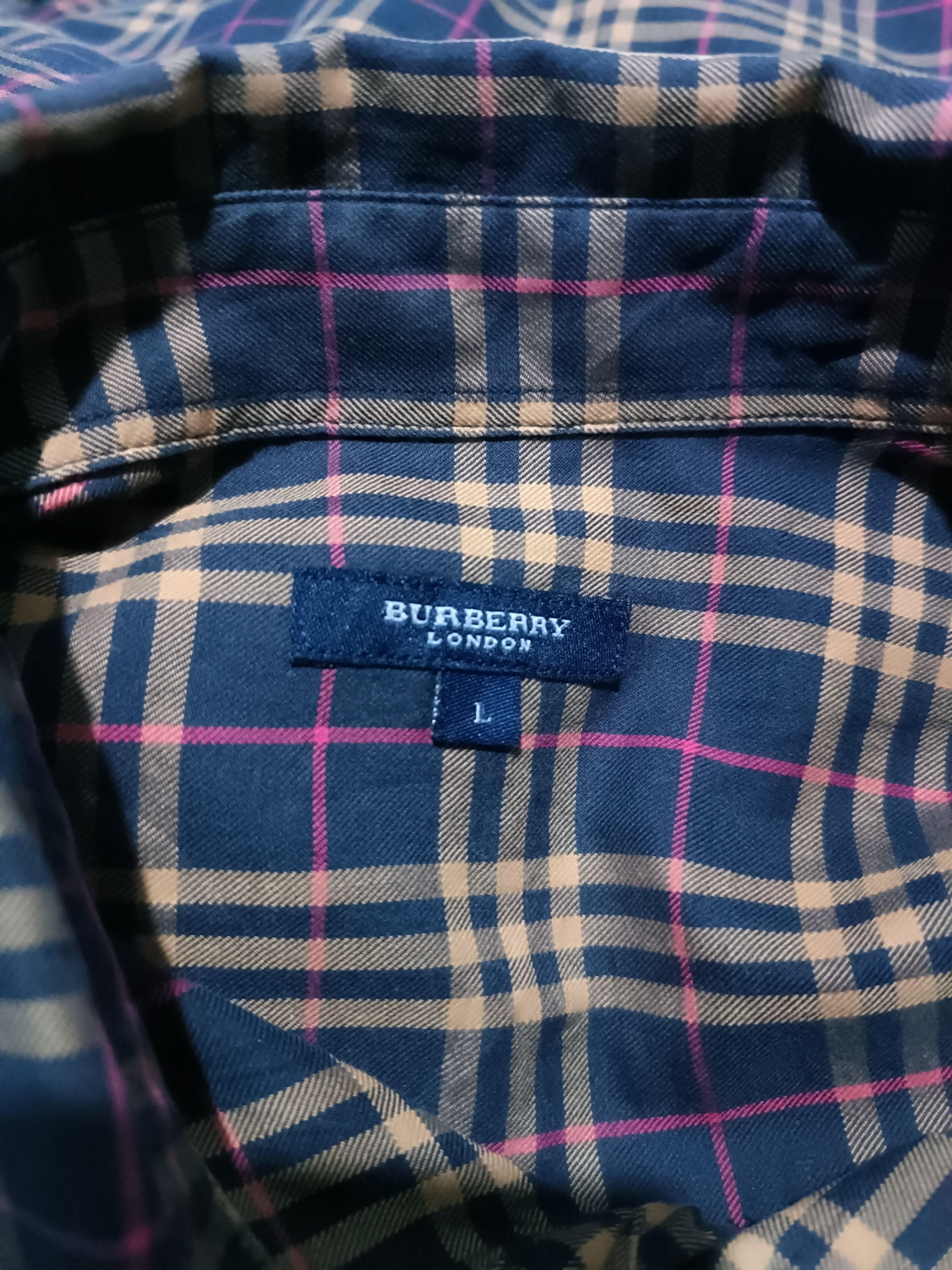 Burberry Vintage Burberry Shirt Size US L / EU 52-54 / 3 - 7 Thumbnail