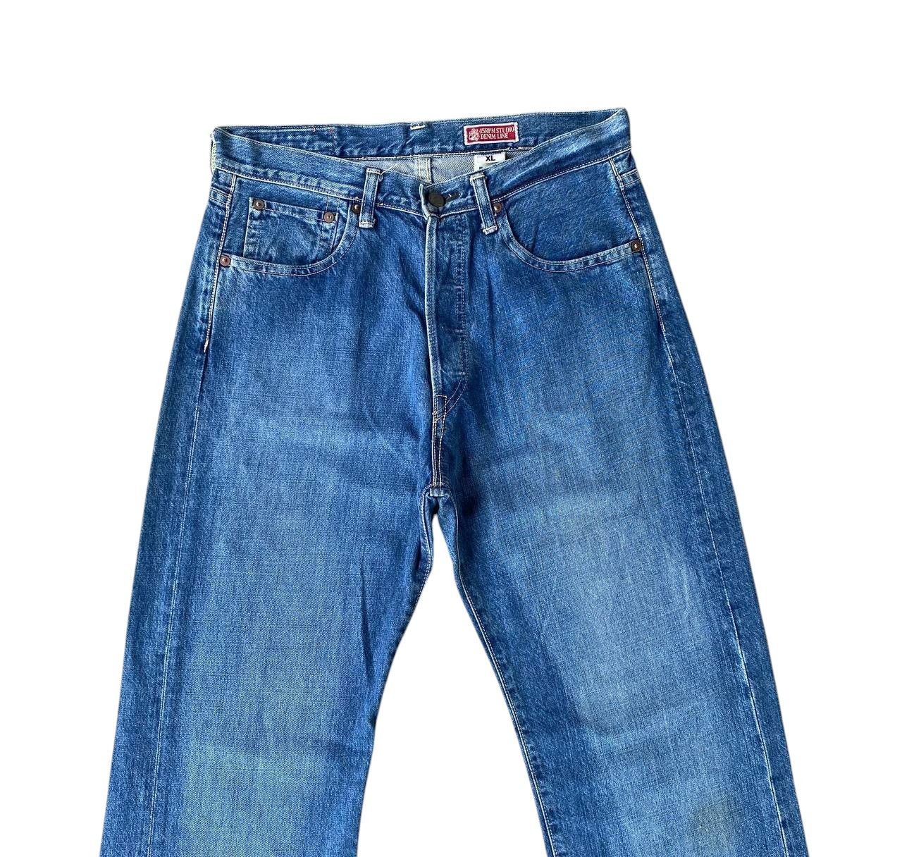 45rpm VINTAGE 90S 45RPM DENIM BLUEWASH STRAIGHT LEG Size US 30 / EU 46 - 8 Thumbnail
