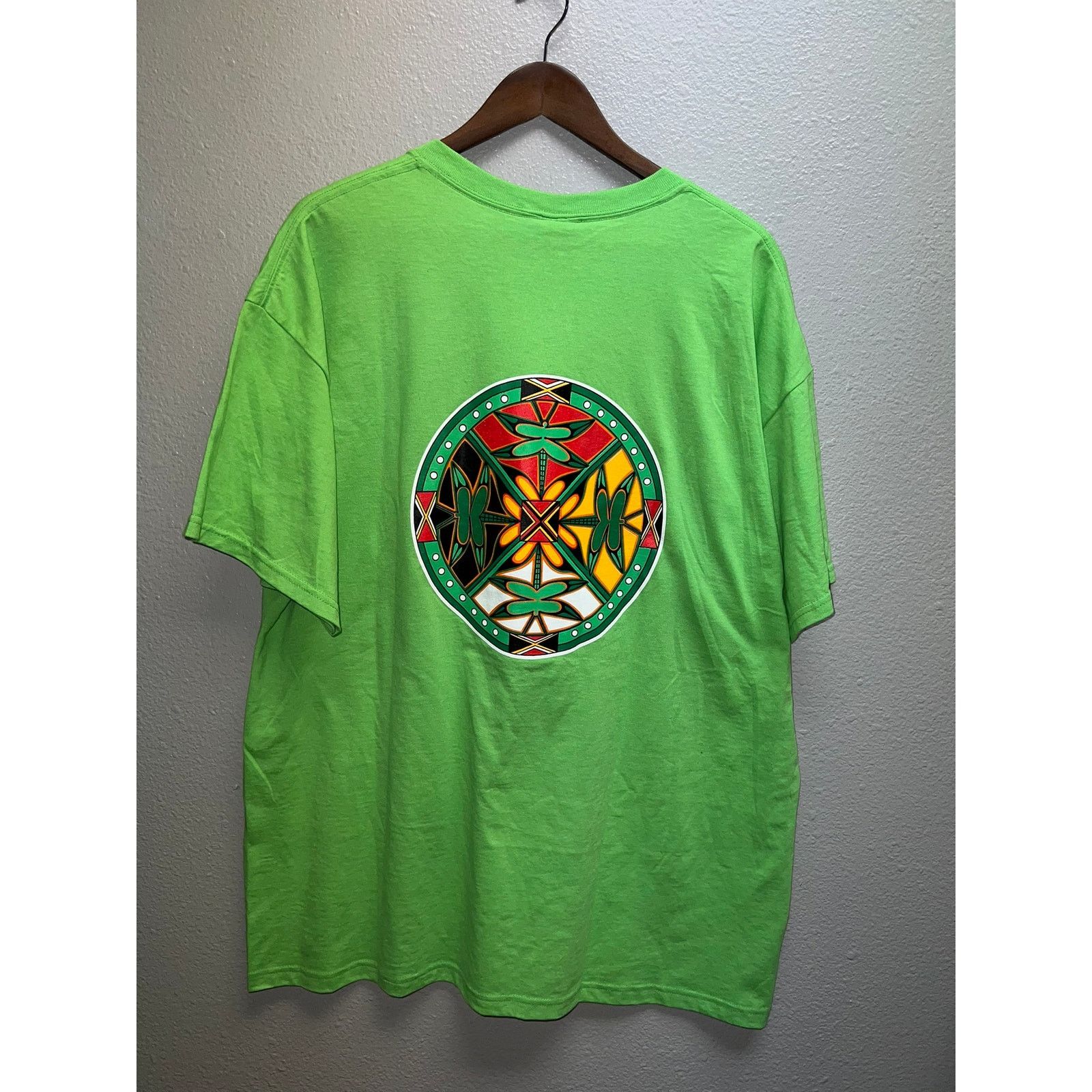 Jerzees Vintage American Indian Shirt Research Education Alliance 2X Size US XXL / EU 58 / 5 - 6 Thumbnail