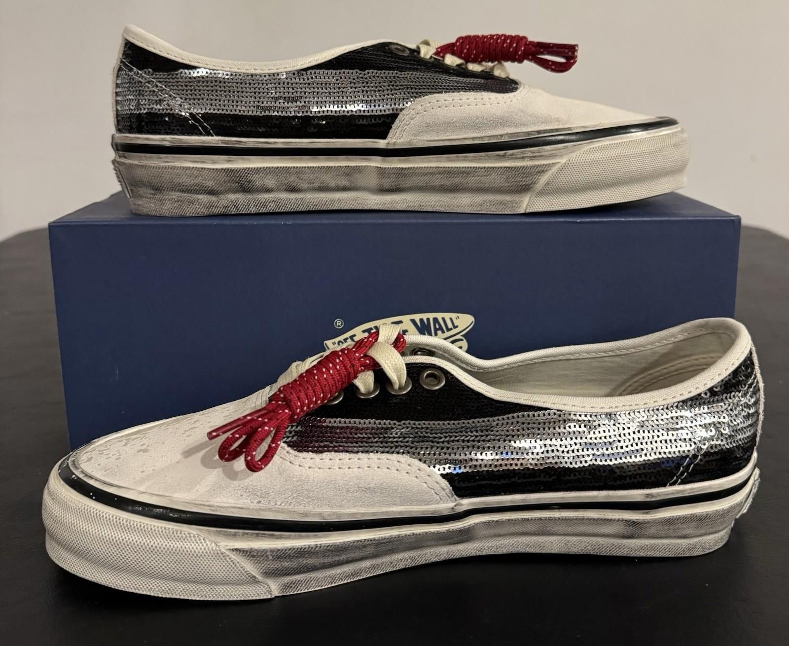 Vans Size 7.5 Men Vans Premium LX Authentic 44 La Habana Black Size US 7 / EU 40 - 3 Thumbnail