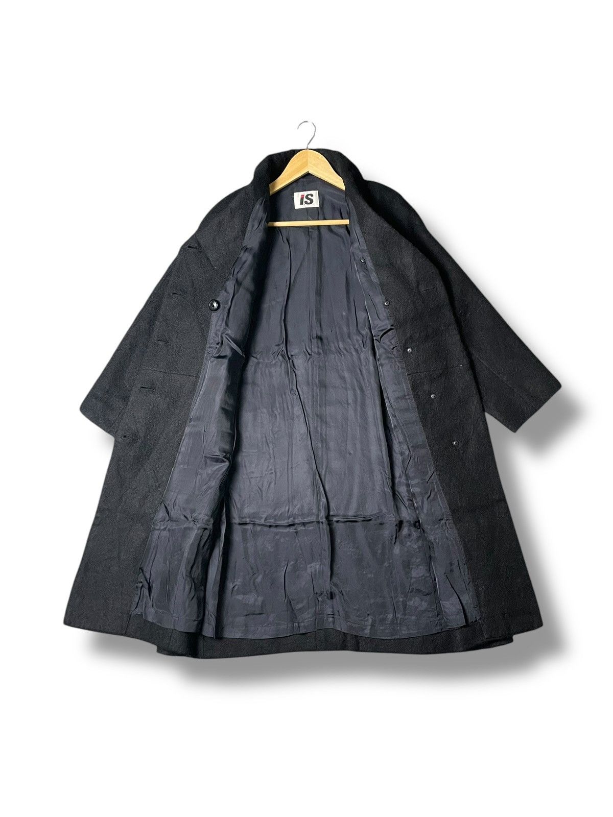 Issey Miyake Issey Miyake x Vintage 90’s Long Wool Coat(32) Size US S / EU 44-46 / 1 - 4 Thumbnail