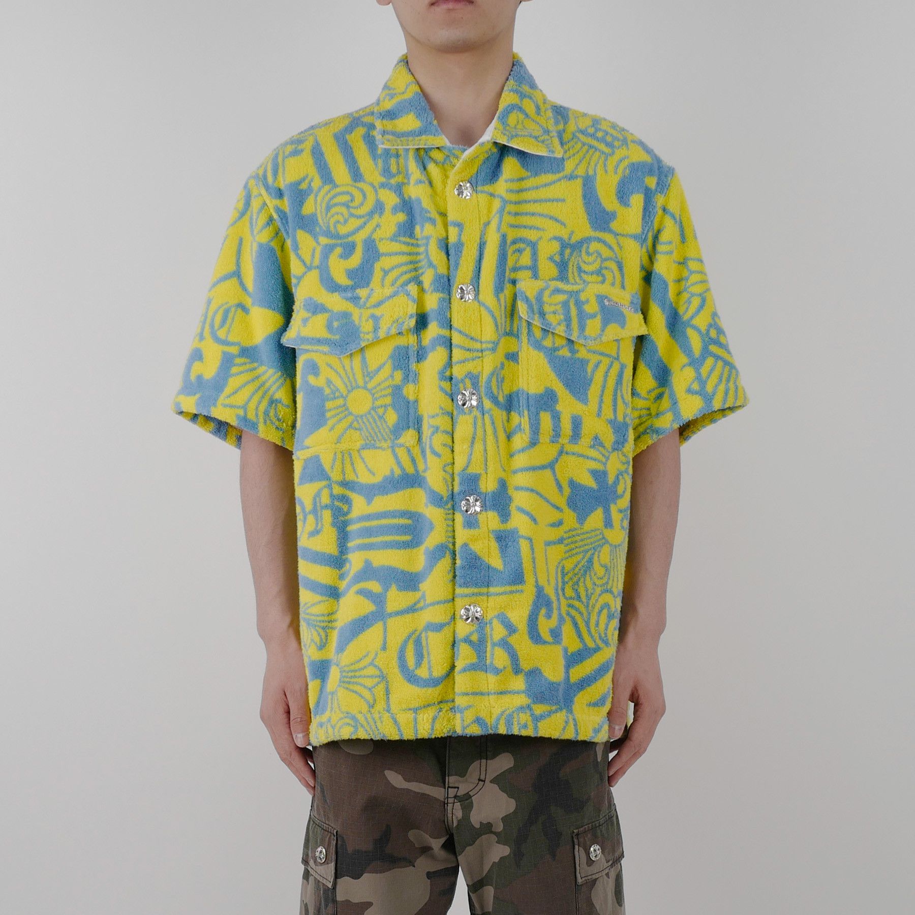 Chrome Hearts Chrome Hearts Towel Short Sleeve Shirt Tee Size US L / EU 52-54 / 3 - 10 Thumbnail