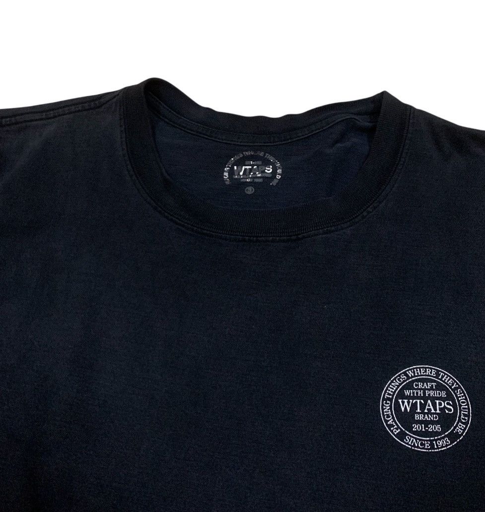 Wtaps Wtaps Heraldy Stamp tee ss15 Size US L / EU 52-54 / 3 - 3 Thumbnail