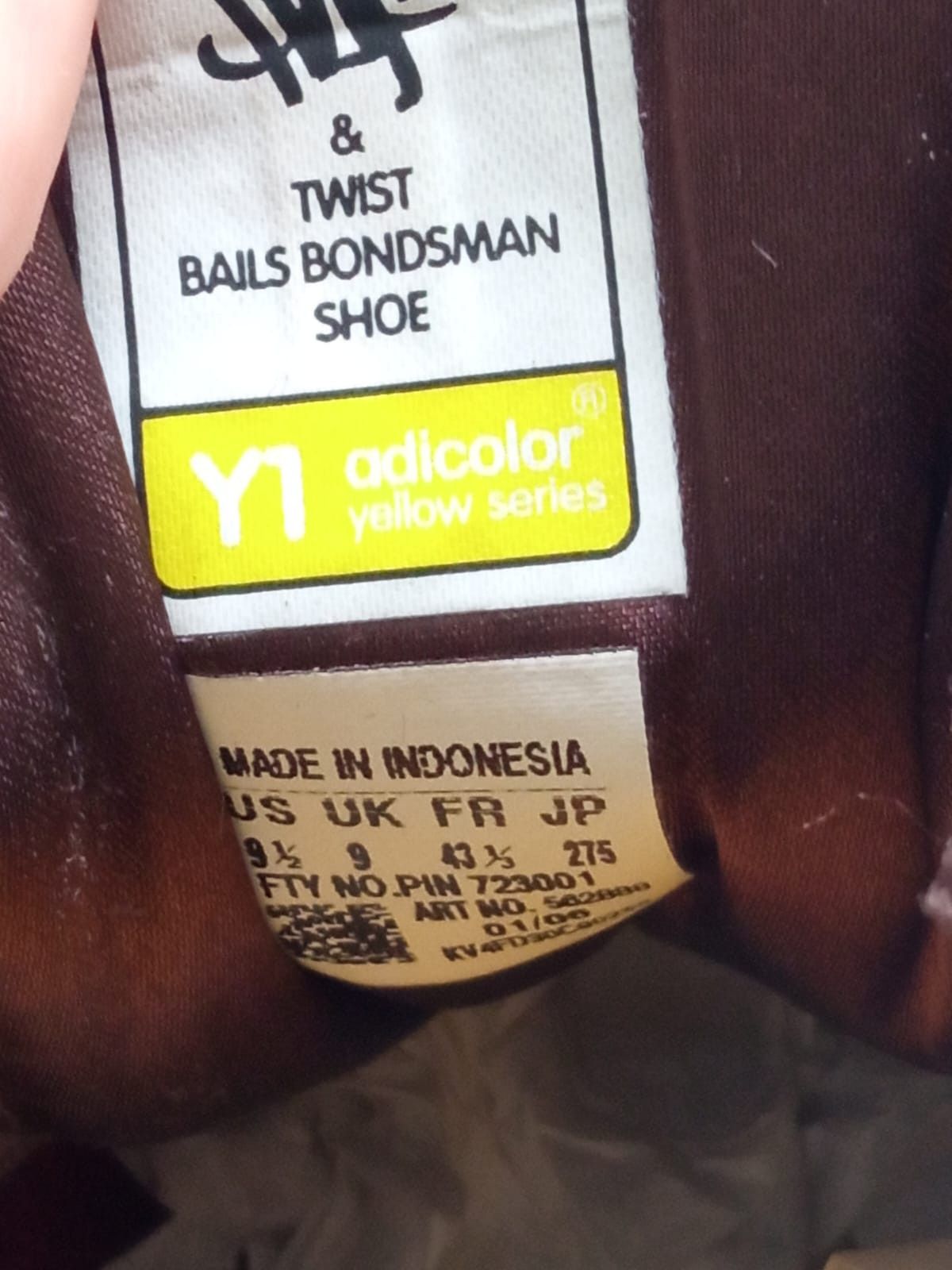Adidas Adidas Adocolor Lo Y1 - Ray Fong Originals Size US 9.5 / EU 42-43 - 13 Thumbnail