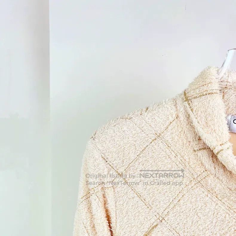 Chanel Chanel White gold towel material knitting sweater Size XXS / US 00 / IT 34 - 3 Thumbnail