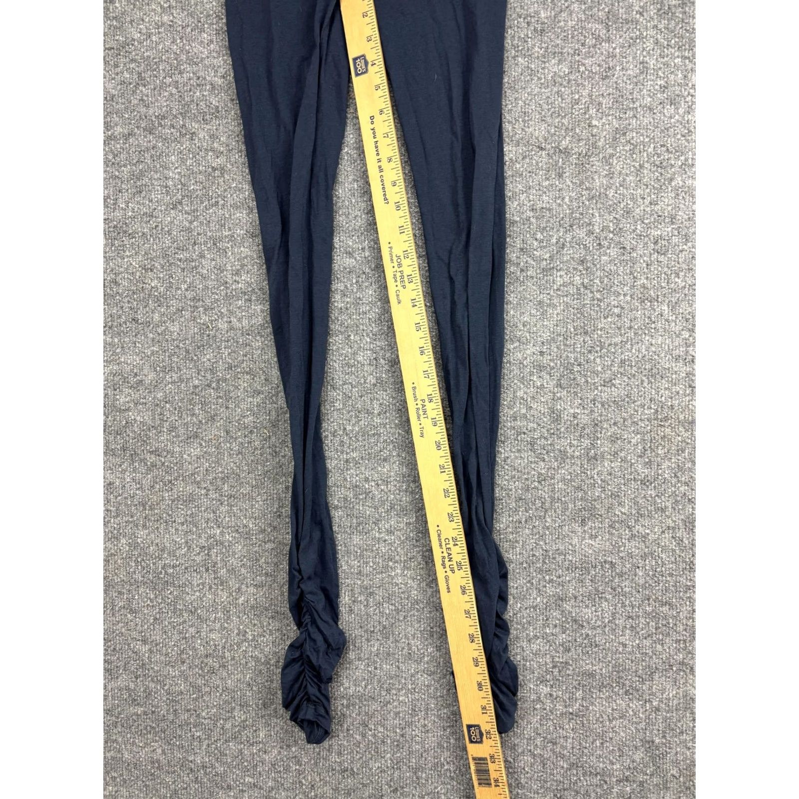 Free People Free People Leggings Womens Small Blue Mid Rise Stirrup Ankle Pants Stretch Size 28" / US 6 / IT 42 - 6 Thumbnail