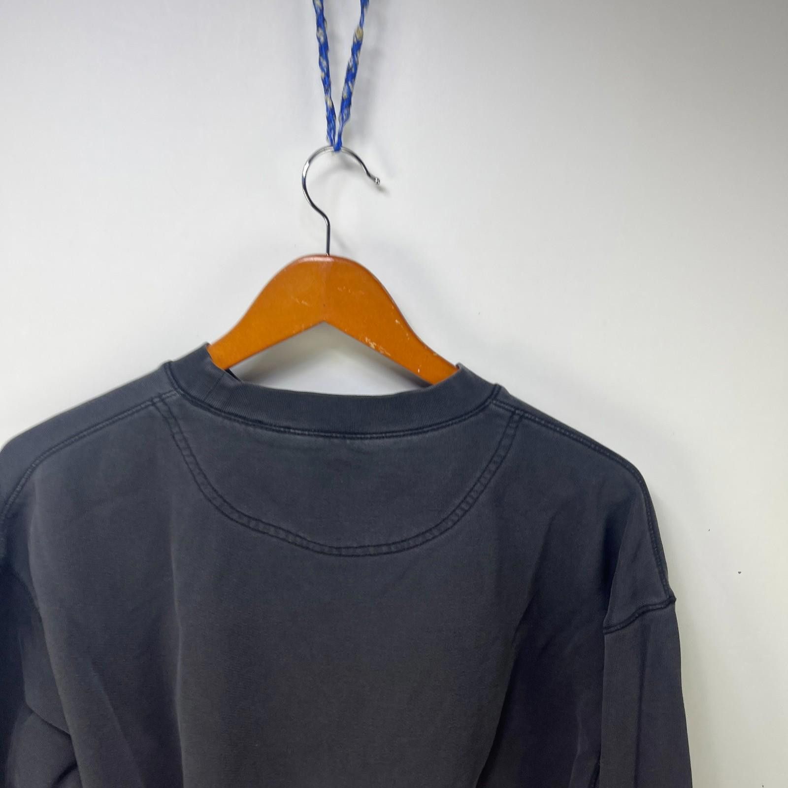 Hugo Boss Vintage 90s Hugo Boss Sun Faded Black Sweatshirt Medium Size US M / EU 48-50 / 2 - 8 Thumbnail