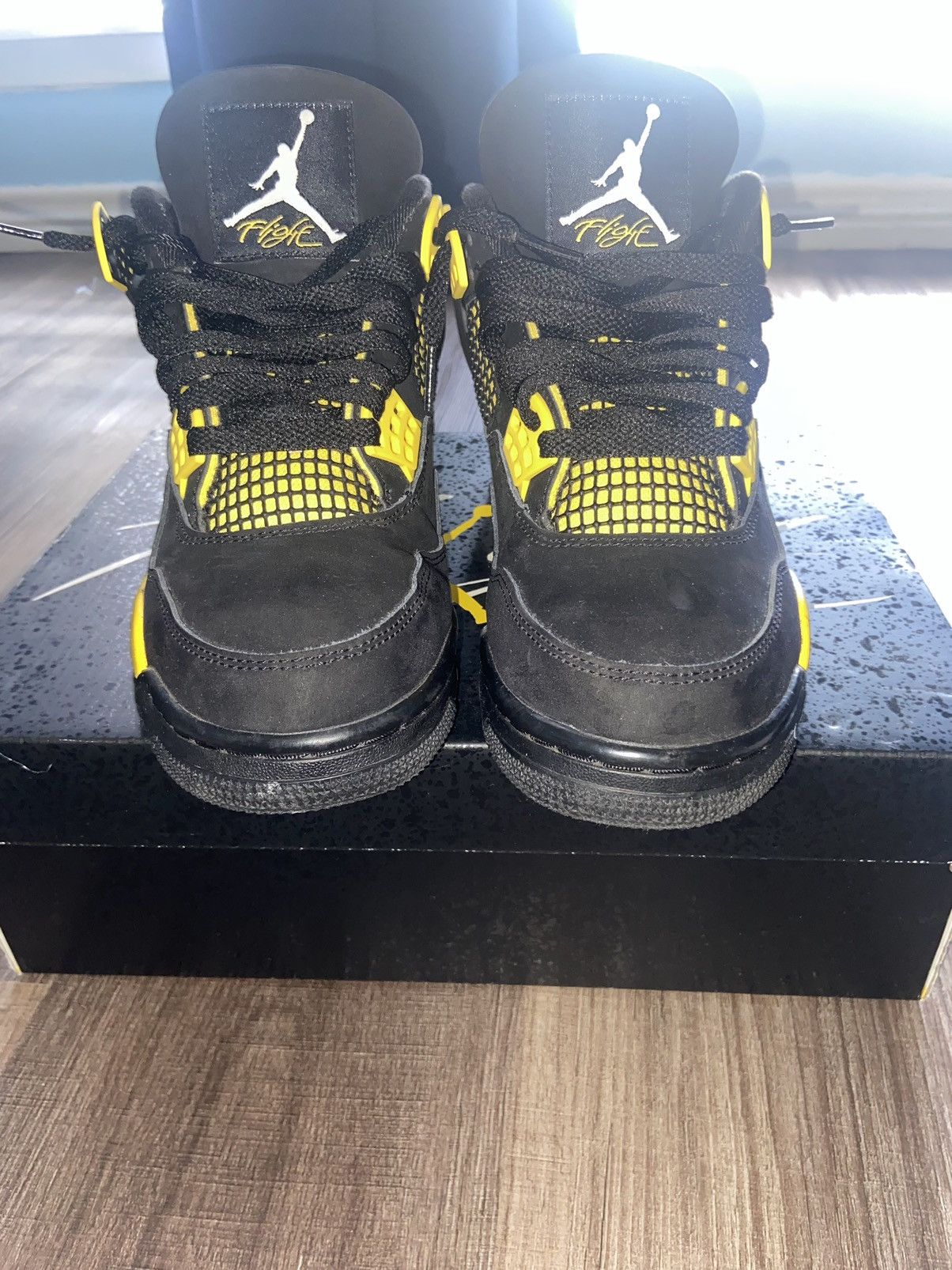 Jordan Brand Air Jordan 4 Thunder Size US 8 / EU 41 - 3 Thumbnail