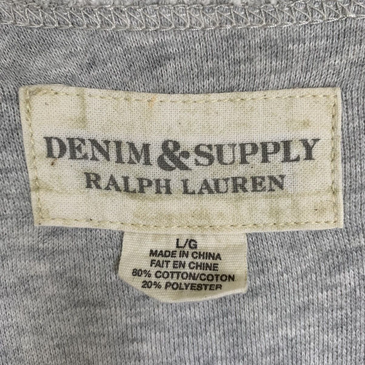 Denim & Supply Ralph Lauren × Ralph Lauren × Vintage Vintage Denim Supply Ralph Lauren Sweatshirt Large Saiz Size L / US 10 / IT 46 - 8 Thumbnail