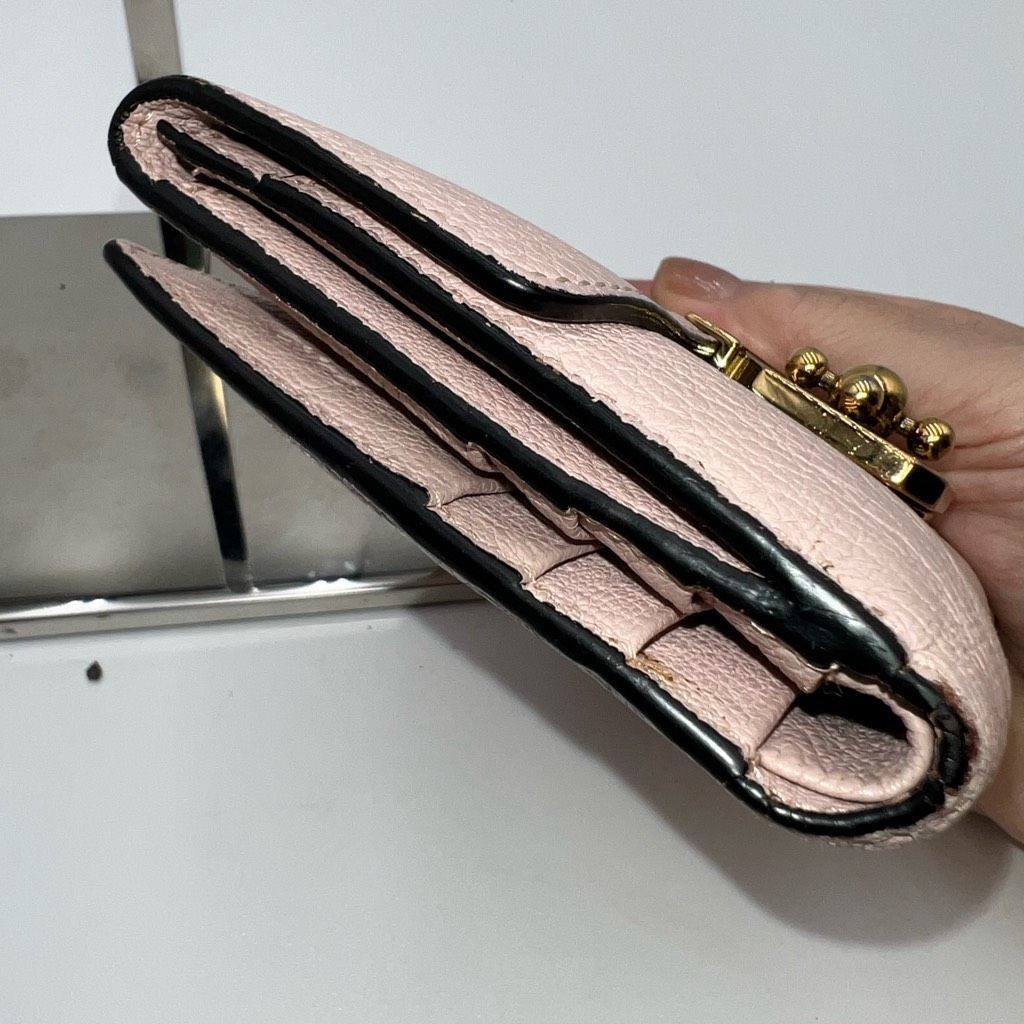 Chloe Chloe Elsie Blush leather Bifold Wallet Size ONE SIZE - 3 Thumbnail