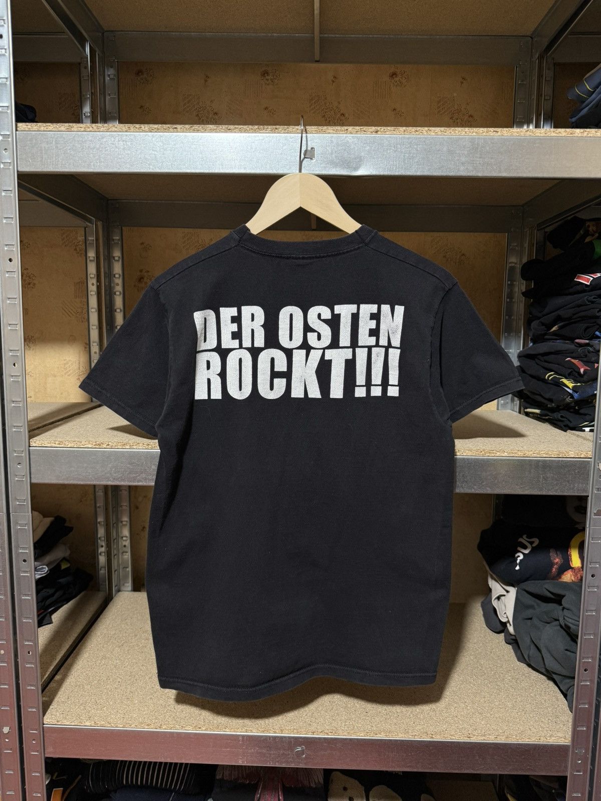 Band Tees × Vintage Vintage 2000’s Goitzsche Front Der Osten Rockt T-Shirt Size US S / EU 44-46 / 1 - 2 Thumbnail