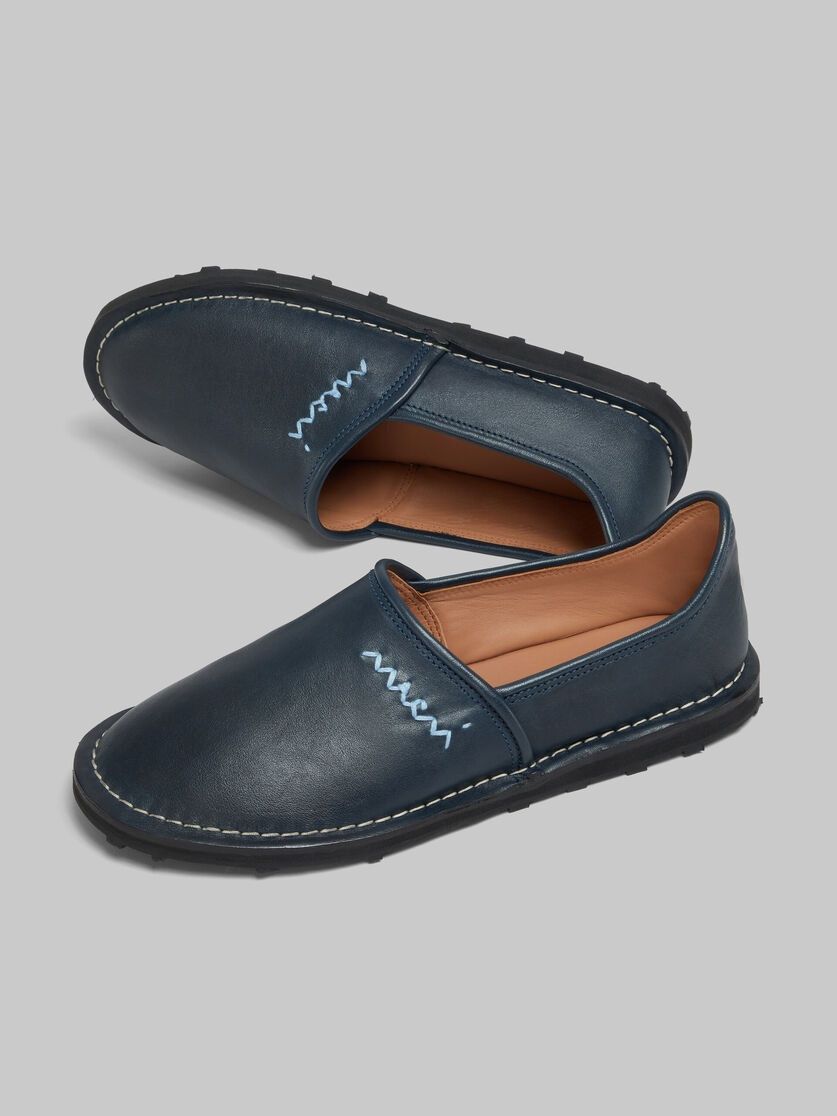 Marni o1f1d3z0226 Slip-On Loafers in Blue Size US 10 / EU 43 - 4 Thumbnail