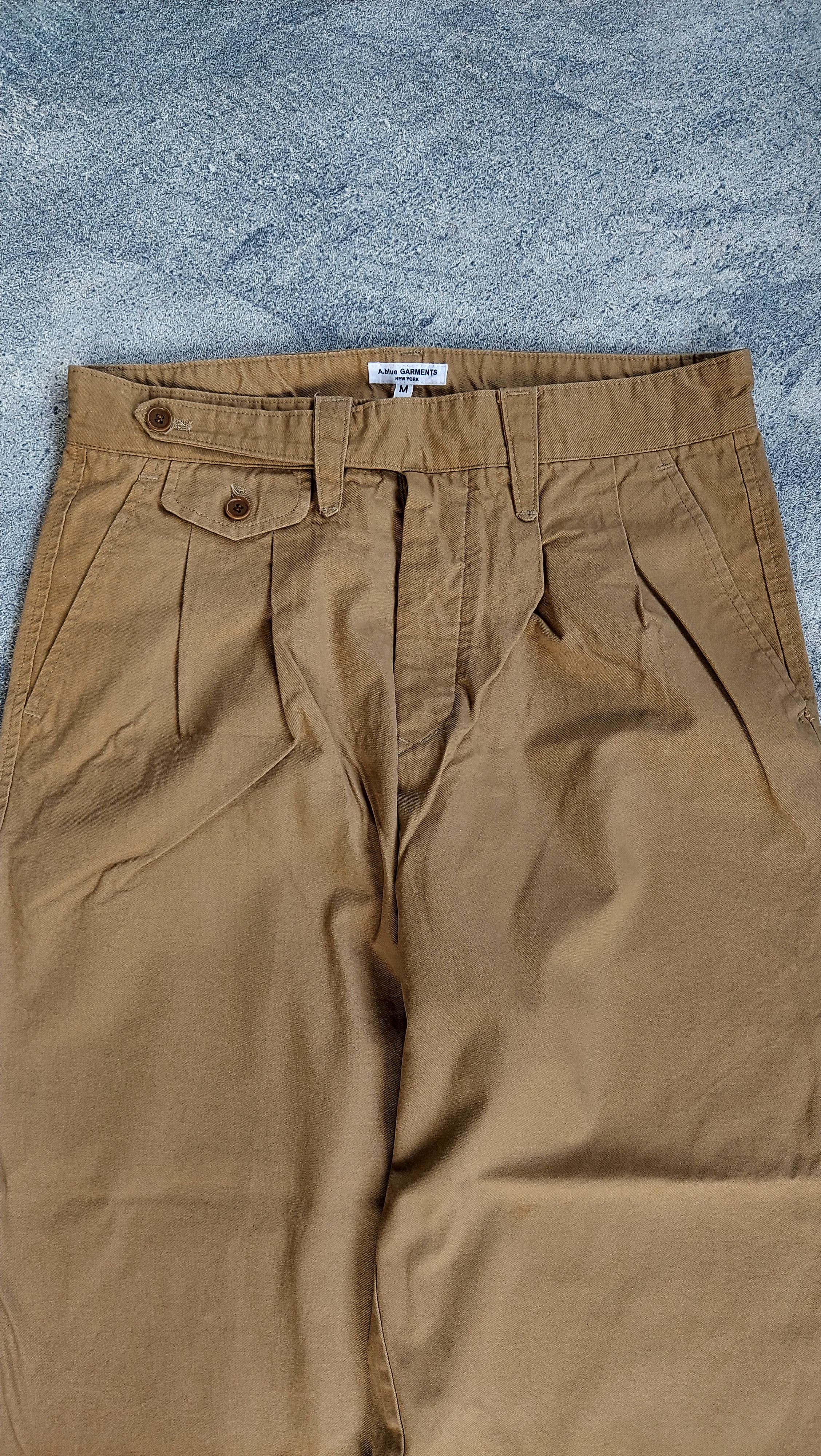 Ghurka × Vintage 💥A.Blue Garment New York Aspesi Gurkha Pants Khaki Size US 32 / EU 48 - 1 Thumbnail