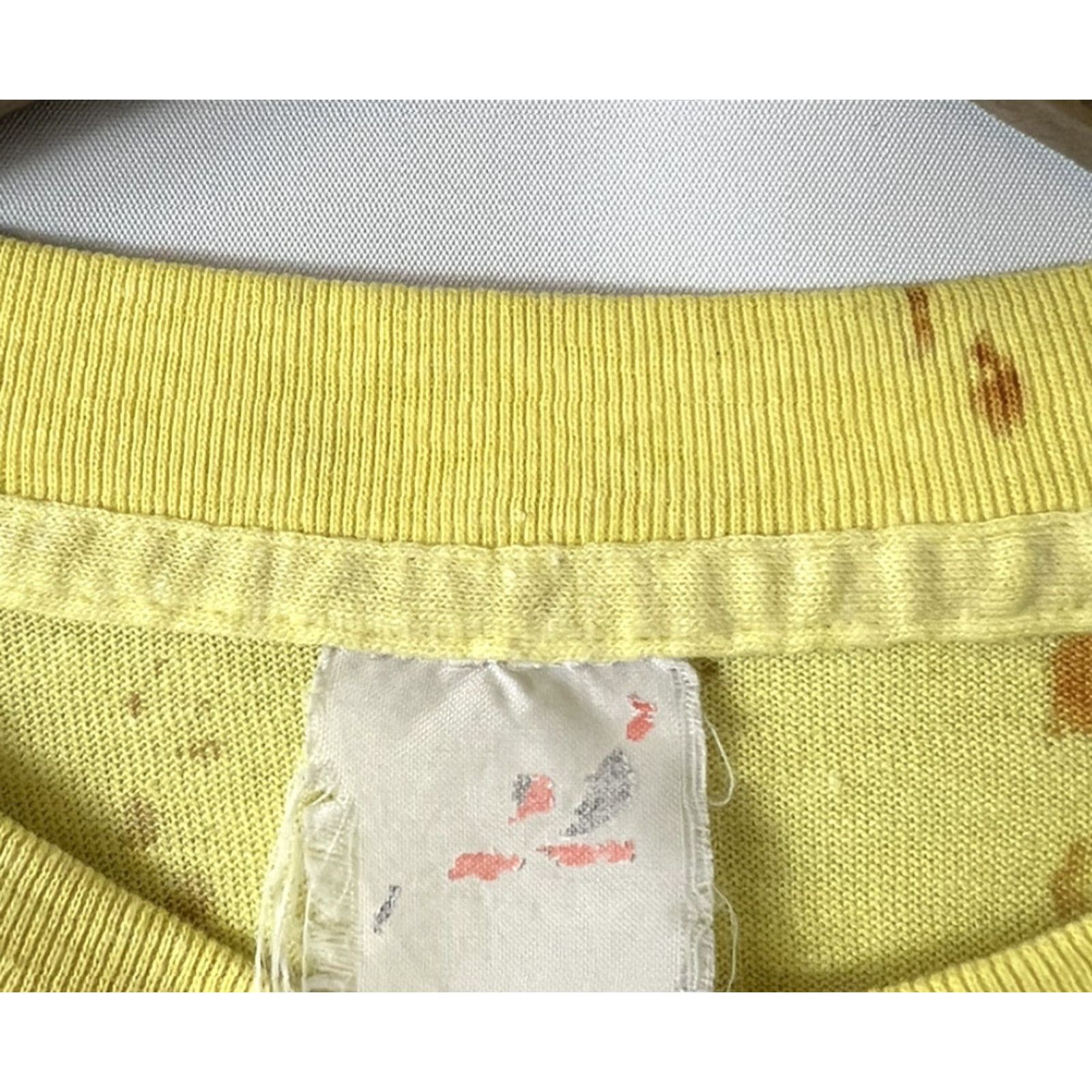 Vintage VINTAGE 80s Lincoln Marathon Nevraska Yellow T Shirt M & M Size M Mens Shirt Size US M / EU 48-50 / 2 - 4 Thumbnail