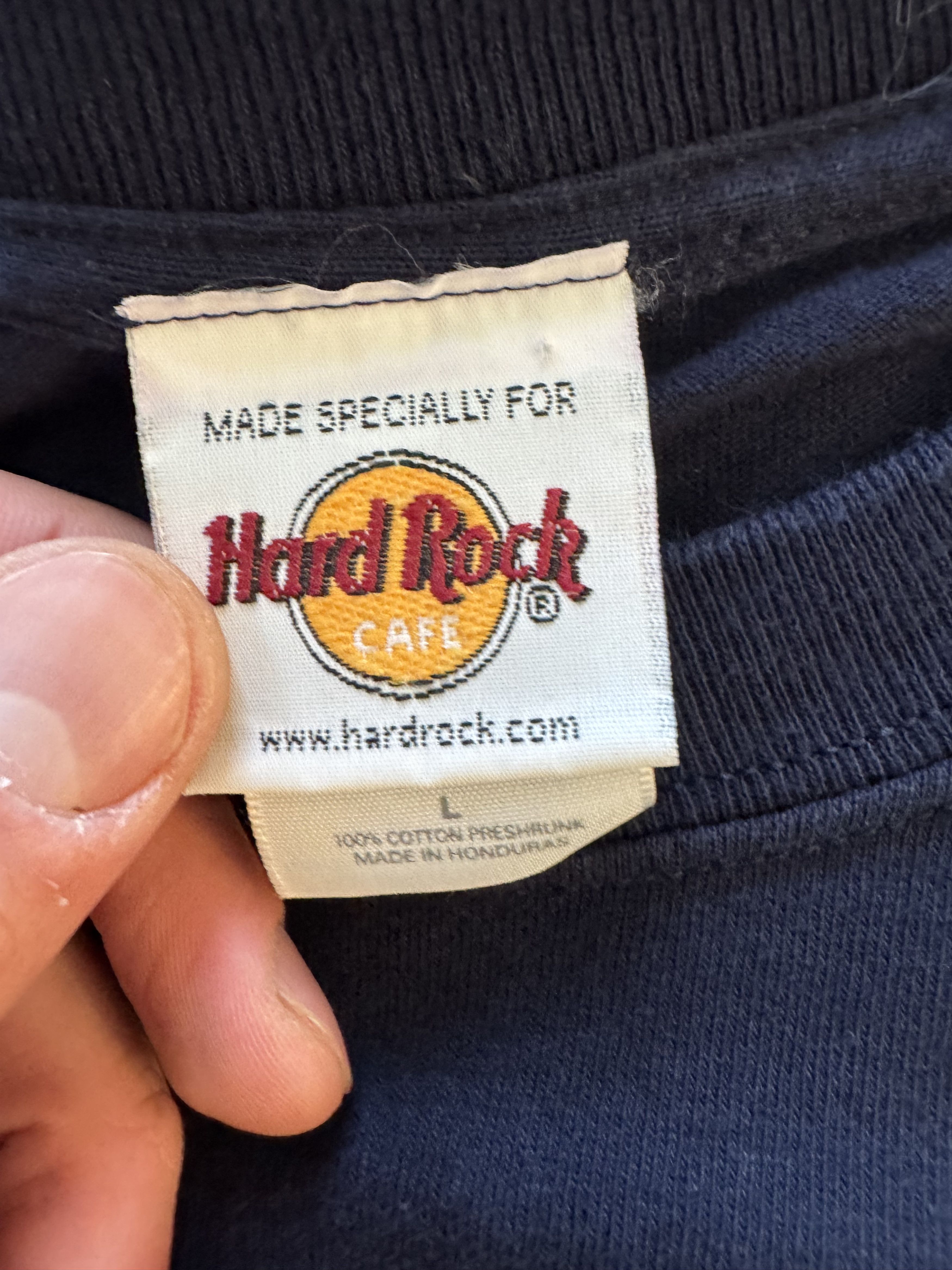 Hard Rock Cafe × Vintage Vintage Y2K Hard Rock Cafe Nashville Tennessee T-Shirt Size US L / EU 52-54 / 3 - 5 Thumbnail