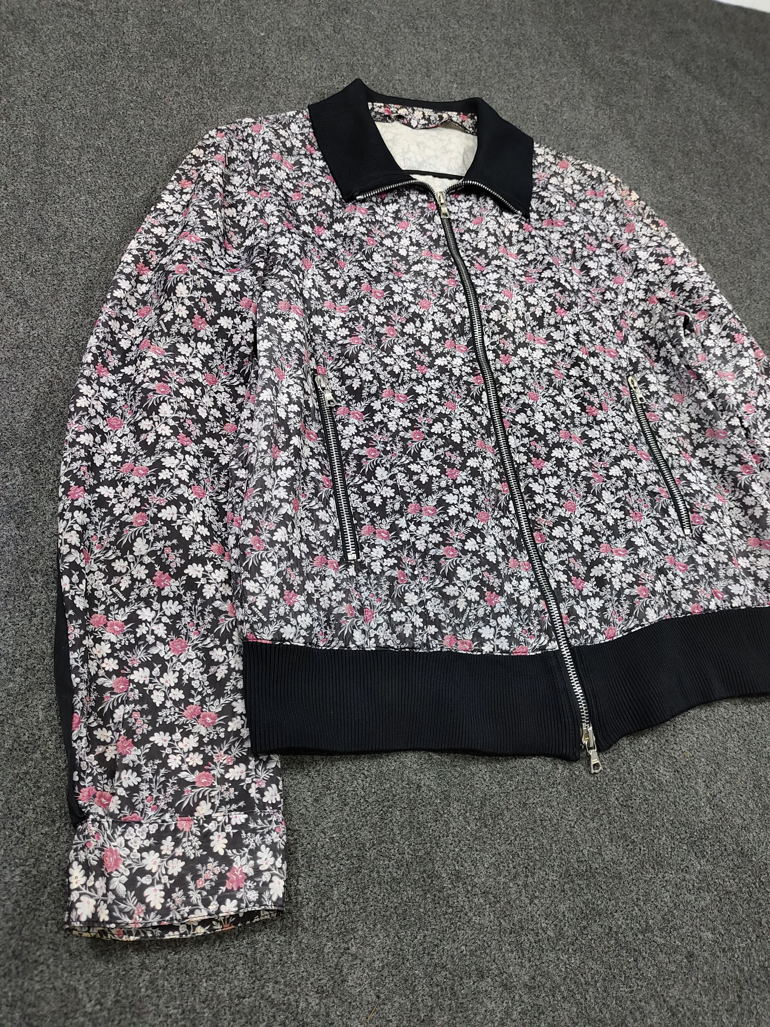 Japanese Brand 🇯🇵 Artisan 🇯🇵 by Five Fox Florals Graphic Cupra Jacket Size L / US 10 / IT 46 - 5 Thumbnail