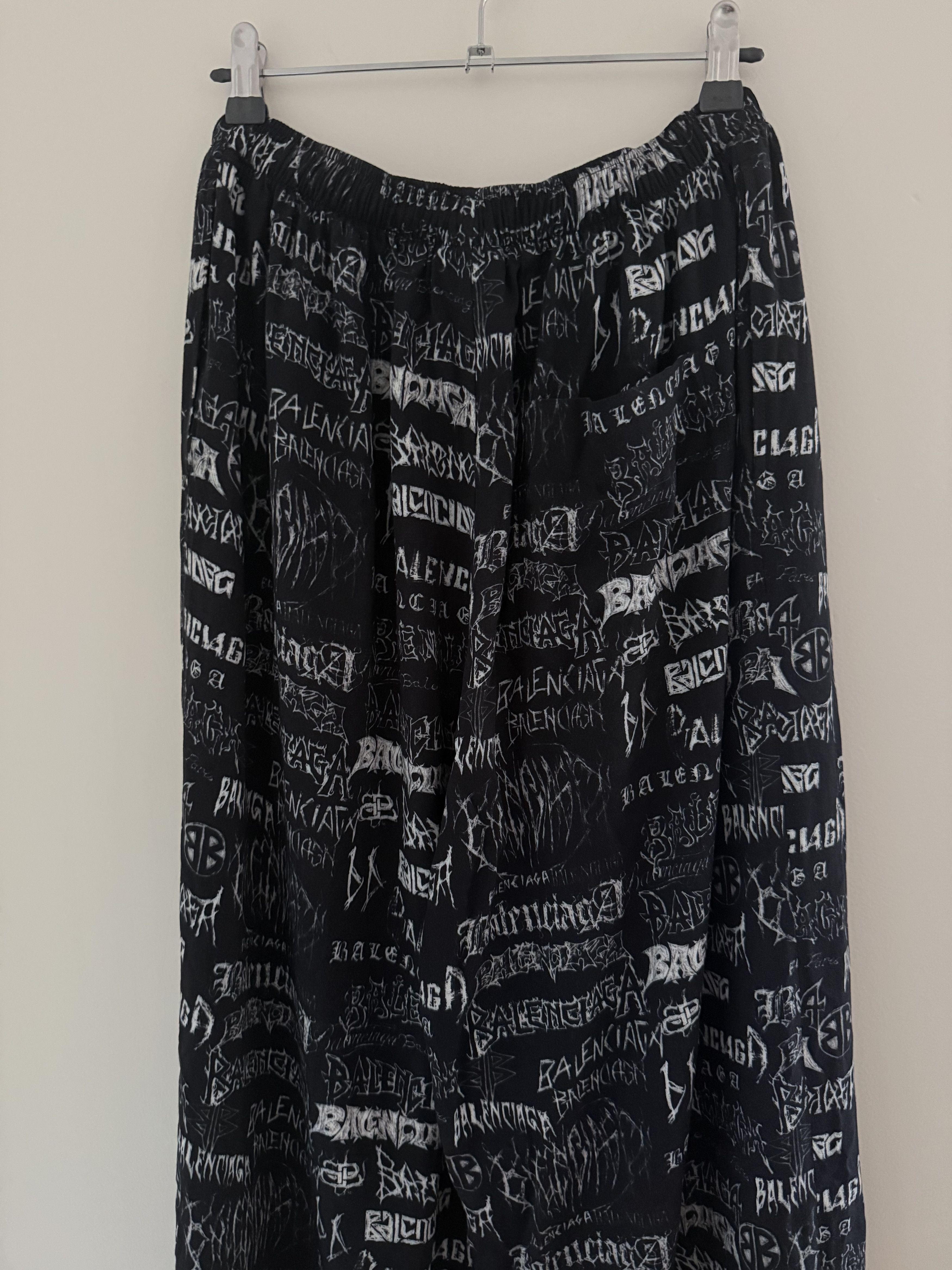 Balenciaga BALENCIAGA DIY PIJAMA PANTS Size US 30 / EU 46 - 7 Thumbnail