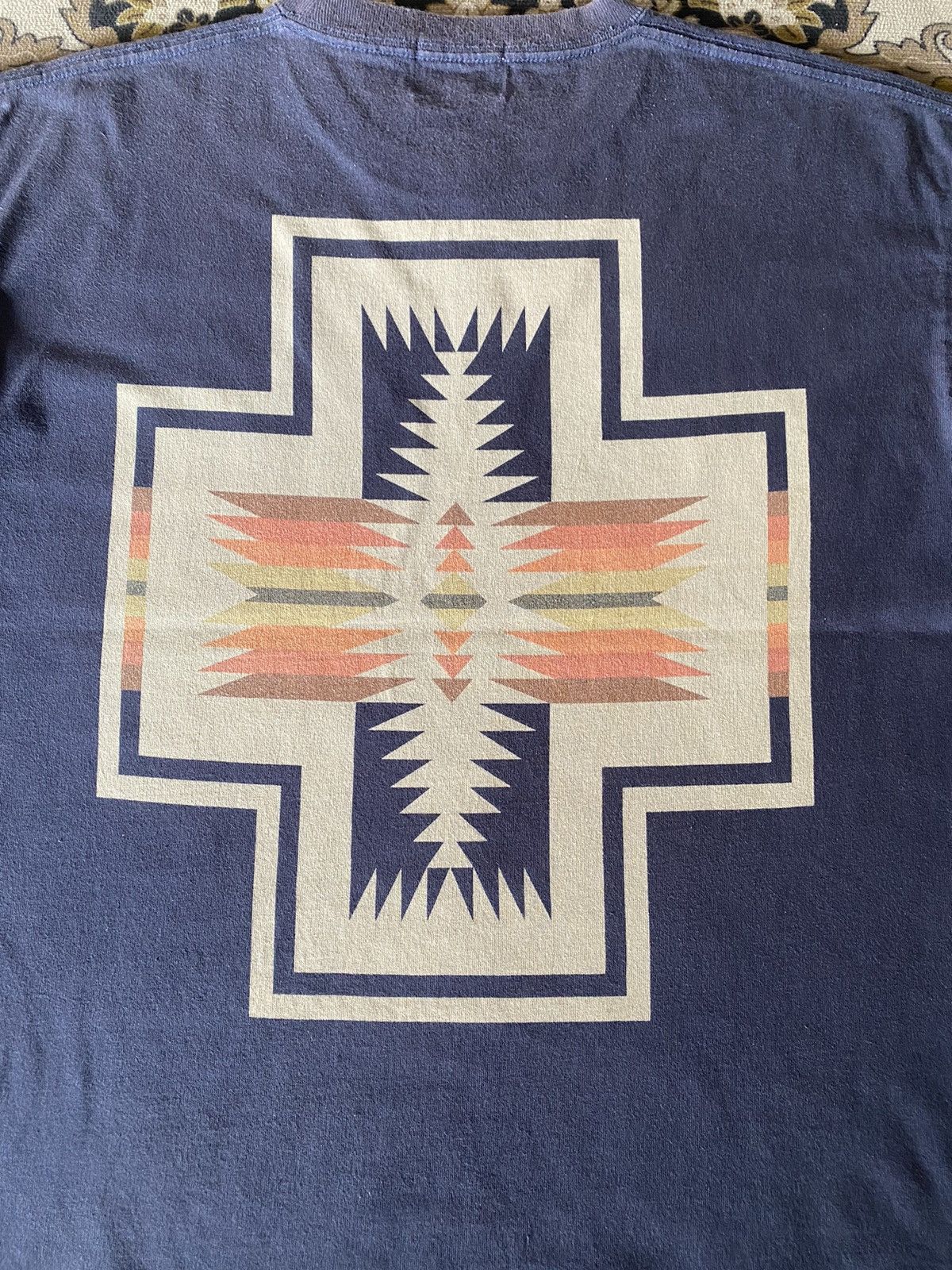 Japanese Brand Vintage Pendleton T-Shirt Size US L / EU 52-54 / 3 - 3 Thumbnail