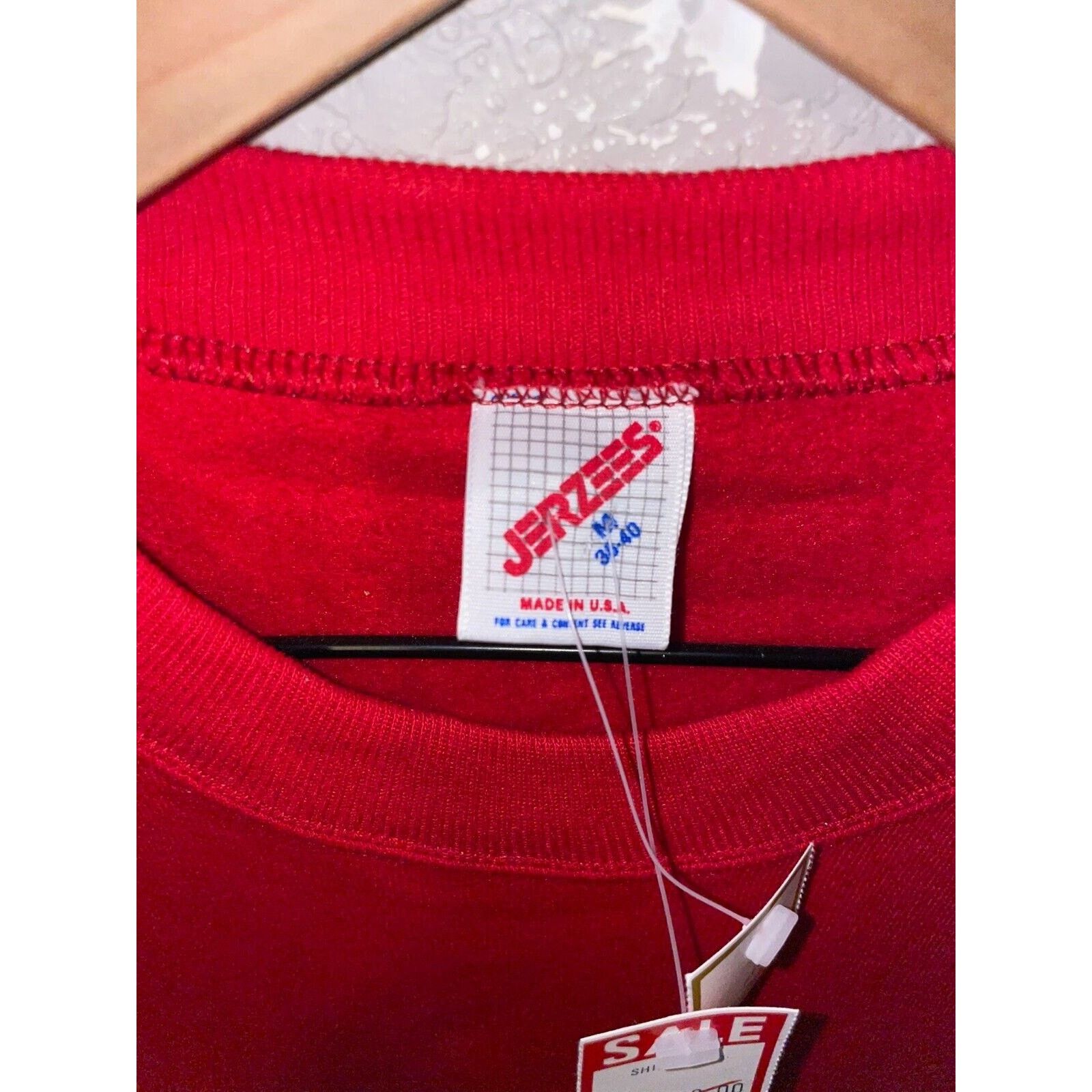 Jerzees Vintage Ski Sweatshirt Skiing Crewneck Utah Moose VTG 90s M Size US M / EU 48-50 / 2 - 9 Thumbnail